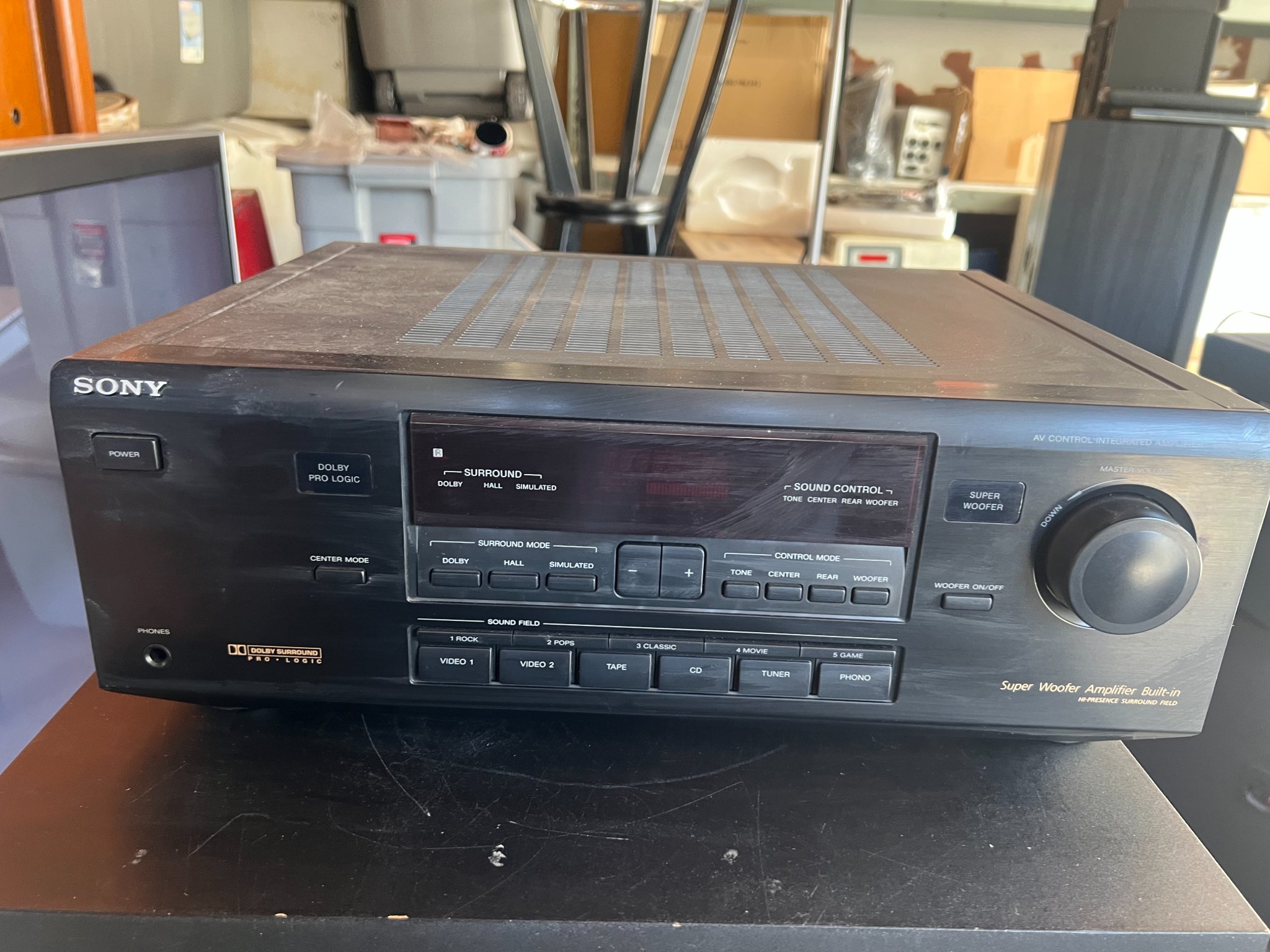 Vintage Sony Stack W/ Full Speakers - Pro Audio Equipment - Glendale ...