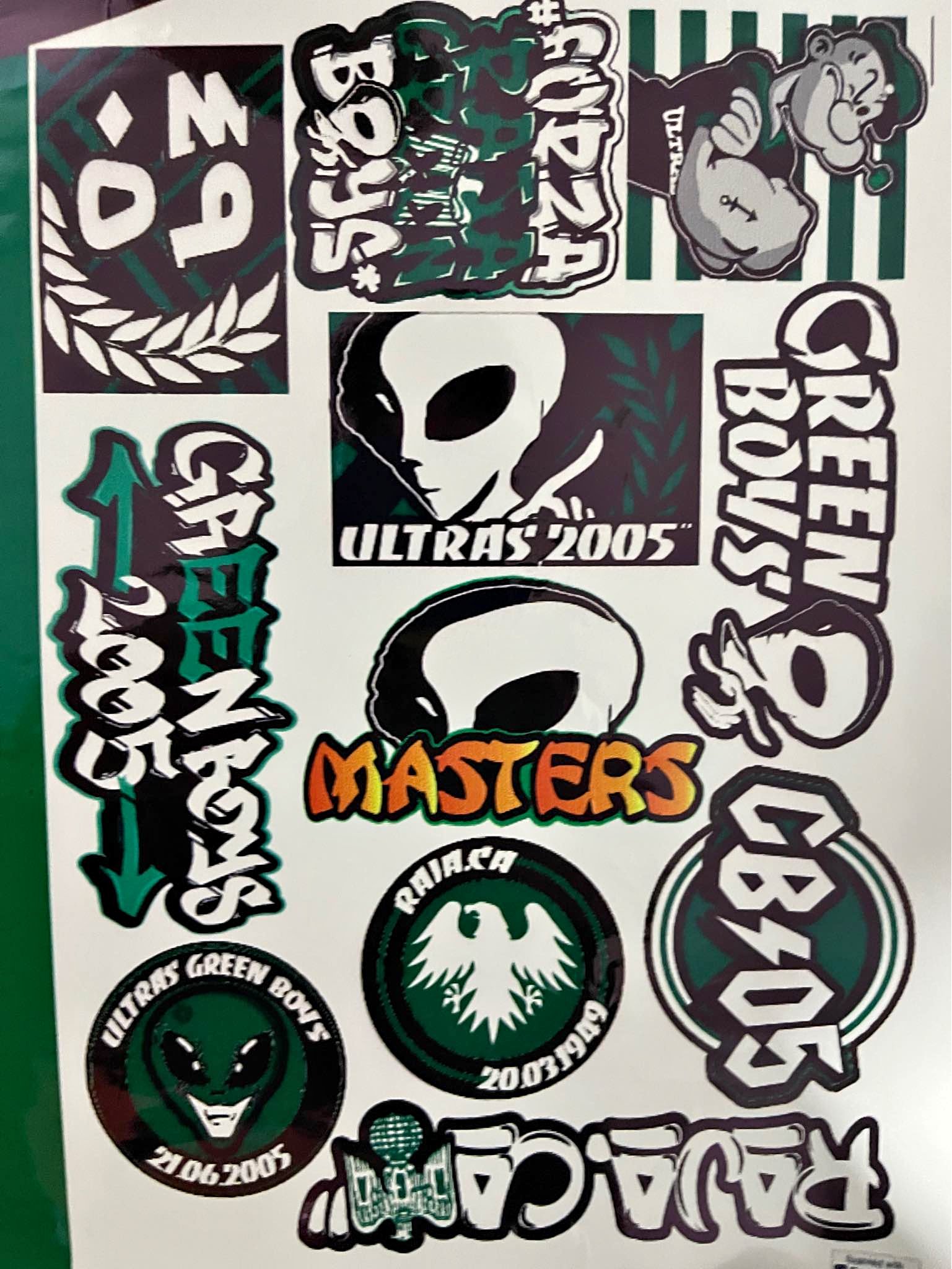 Stickers ULTRAS raja - Decals, Stickers & Vinyl Art - Casablanca ...