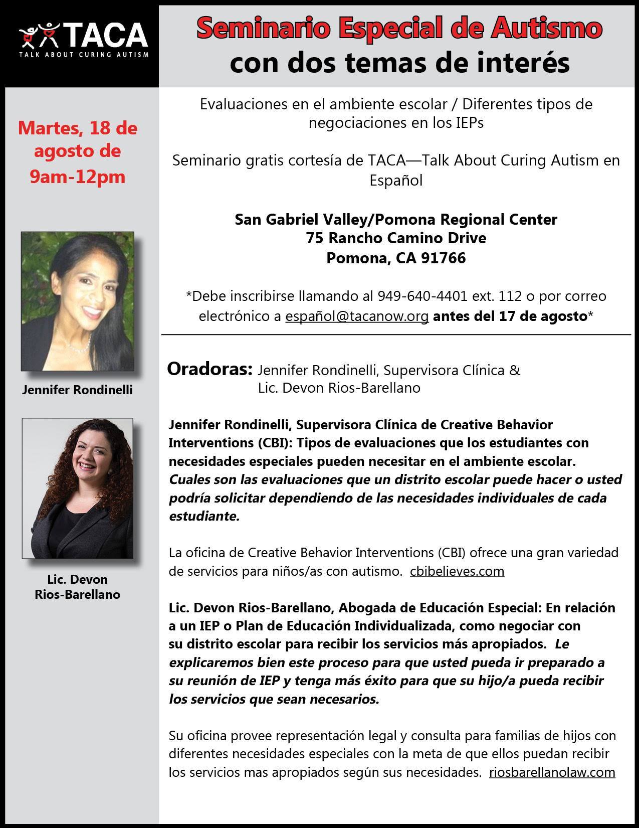 Creative Behavior Interventions, Inc. (CBI) - For families who prefer a ...