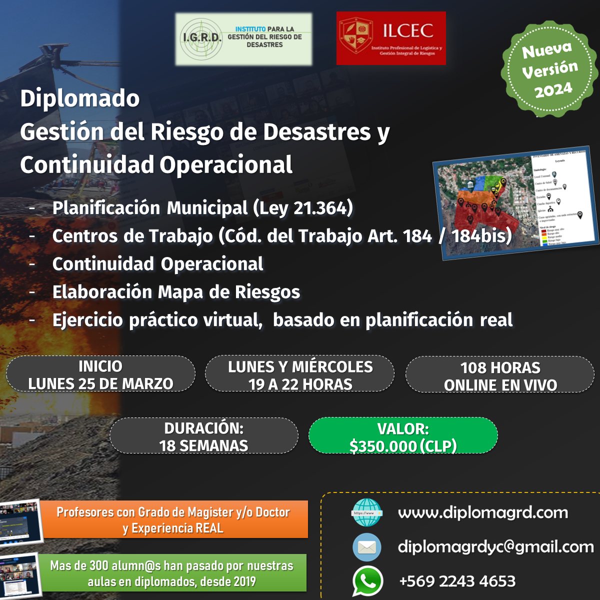 IGRD - Quedan pocos cupos y pocos días para comenzar el Diplomado en ...