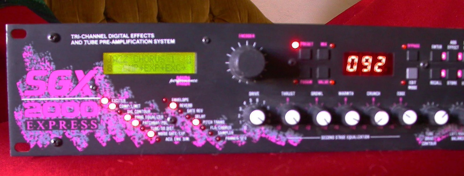 How to use the ART SGX 2000 Express 1990s Tube Preamp Multi