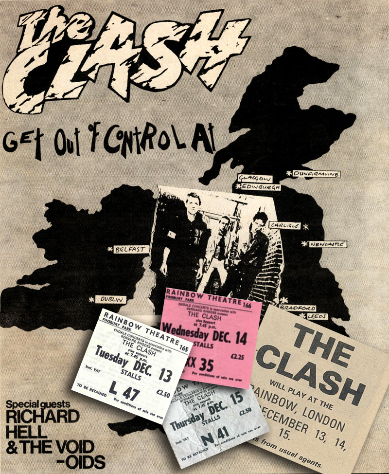 THE CLASH LIVE JAMAICA 27.11.82 (Year? Label?)