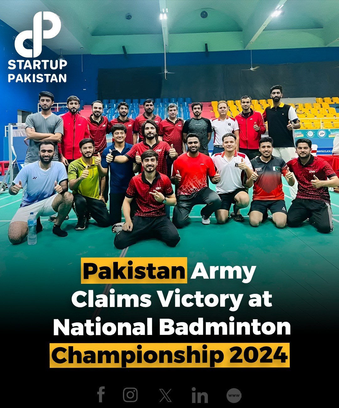 Startup Pakistan - The 61st National Badminton Championship 2024 took ...