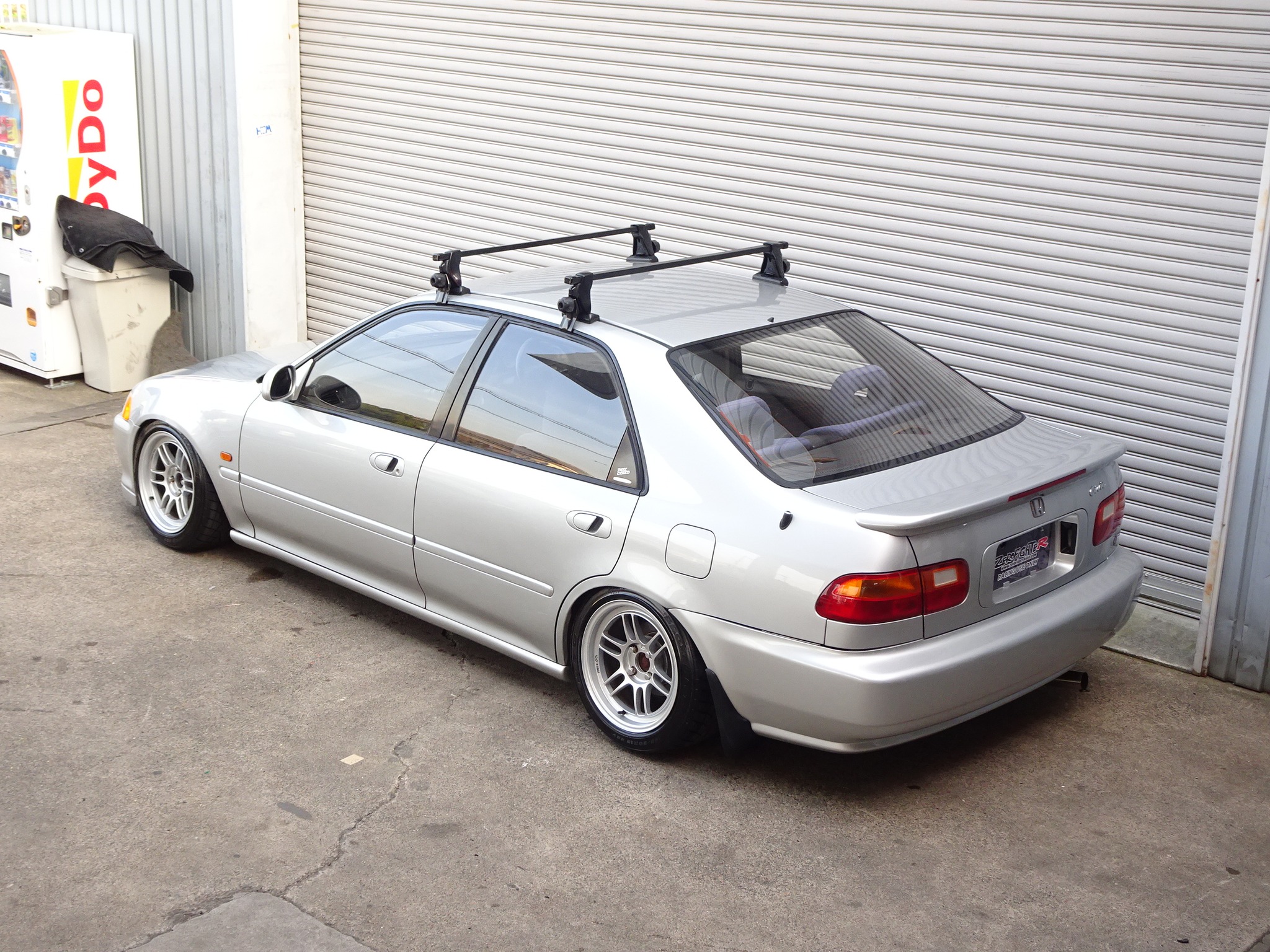 EG9シビックフェリオSiR後期型 B16A 5MT 純正ヴォーグシルバーM 