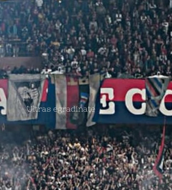 Poster SuperTifo - Gradinata Sud Sampdoria Et Gradinata Nord Genoa - Ultras Fototifo - Neuf