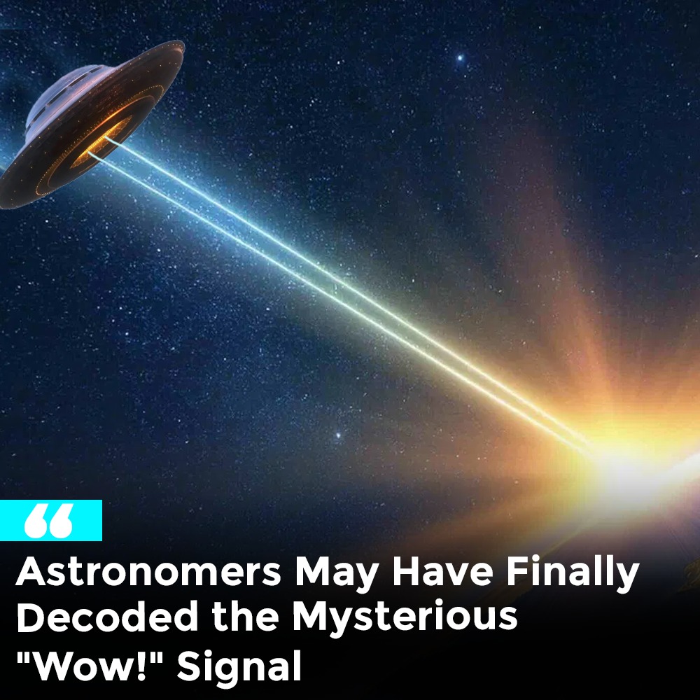 Amazing - The Wow! Signal was detected on August 15, 1977, by the Big ...