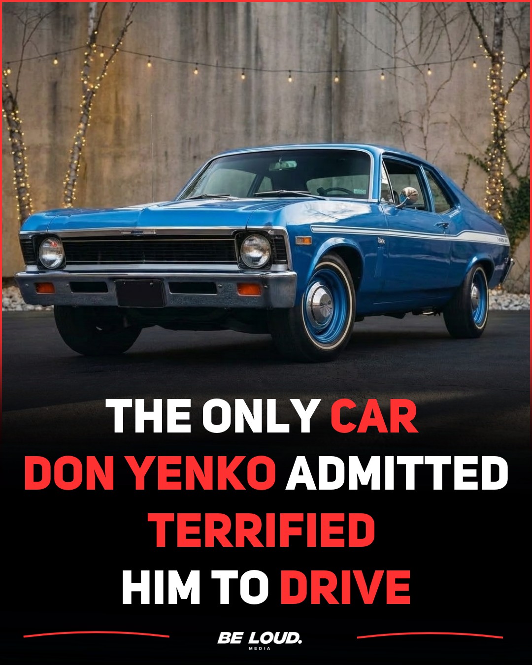 Greg - Don Yenko didn’t call this car “Lethal” for shock value. He ...