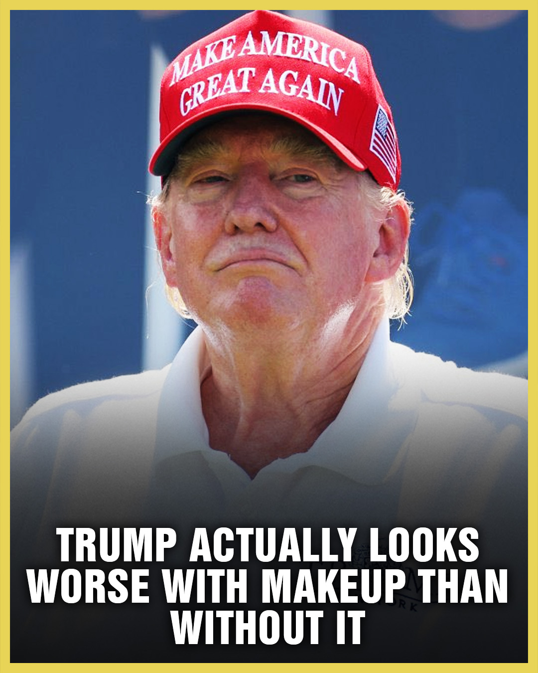 FTD - Close-up photos of Donald Trump without his signature orange ...