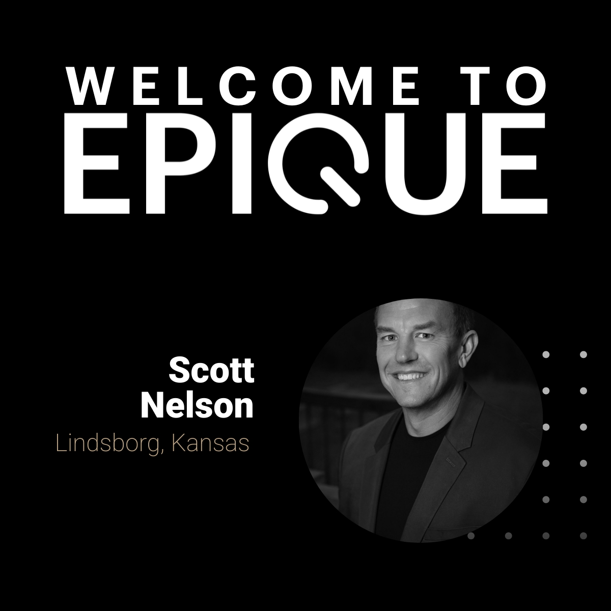 Epique Realty - We are so excited to welcome Scott Nelson...