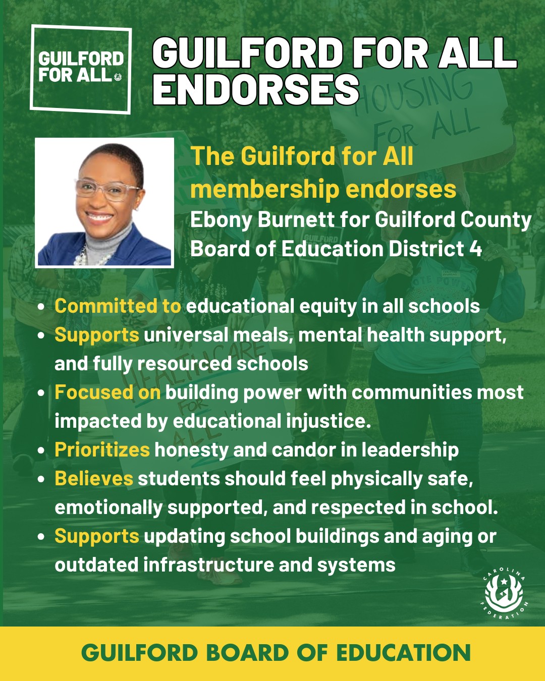 Toby Hedgepeth for Guilford County Board of Commissioners