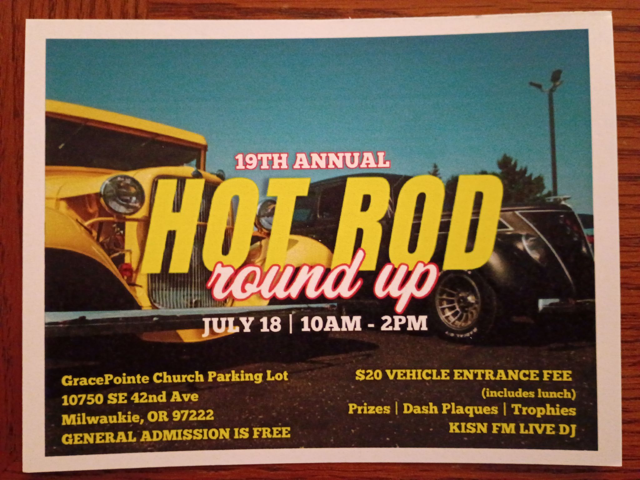 19th Annual Hot Rod Round Up