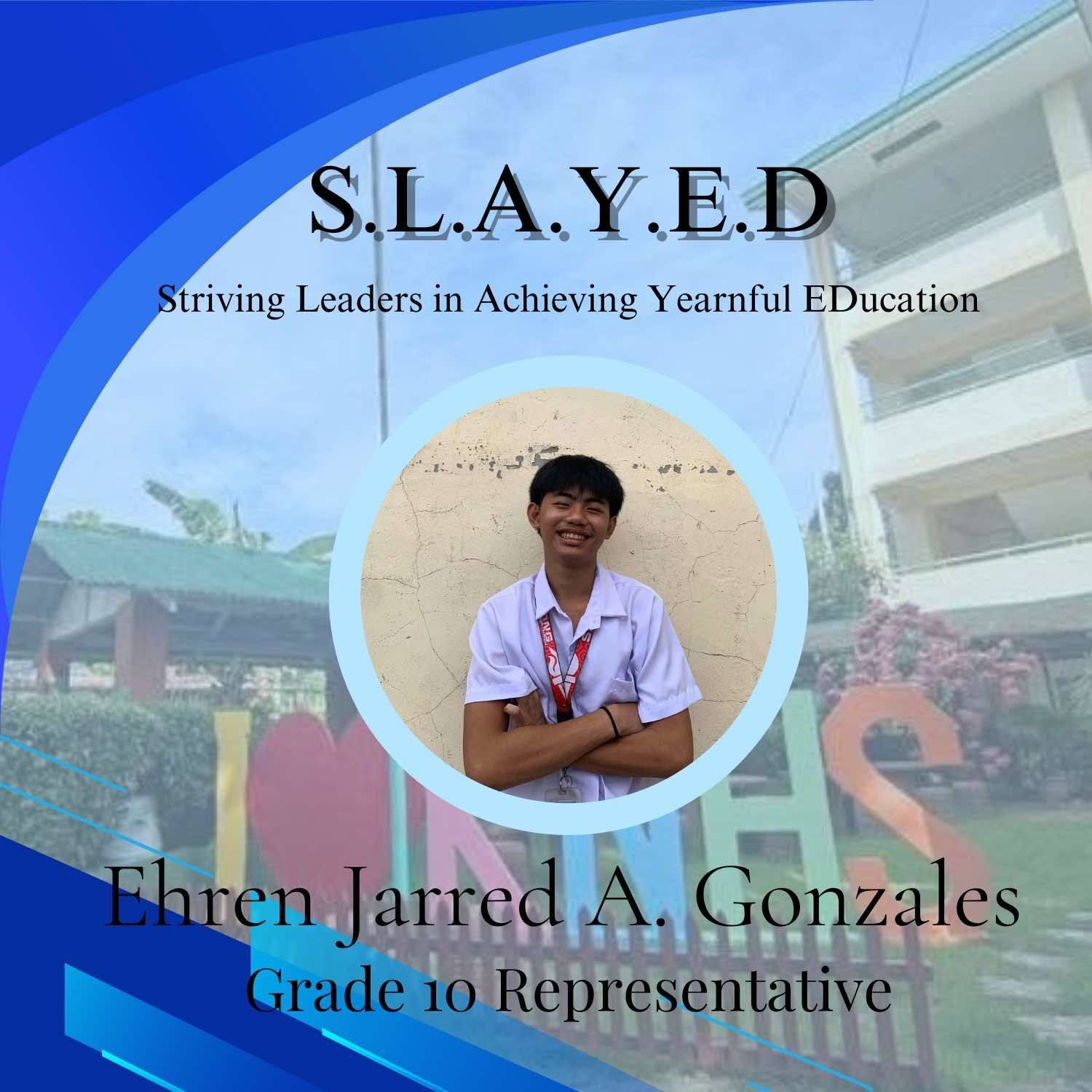 Ehren Jarred Alcantara Gonzales
