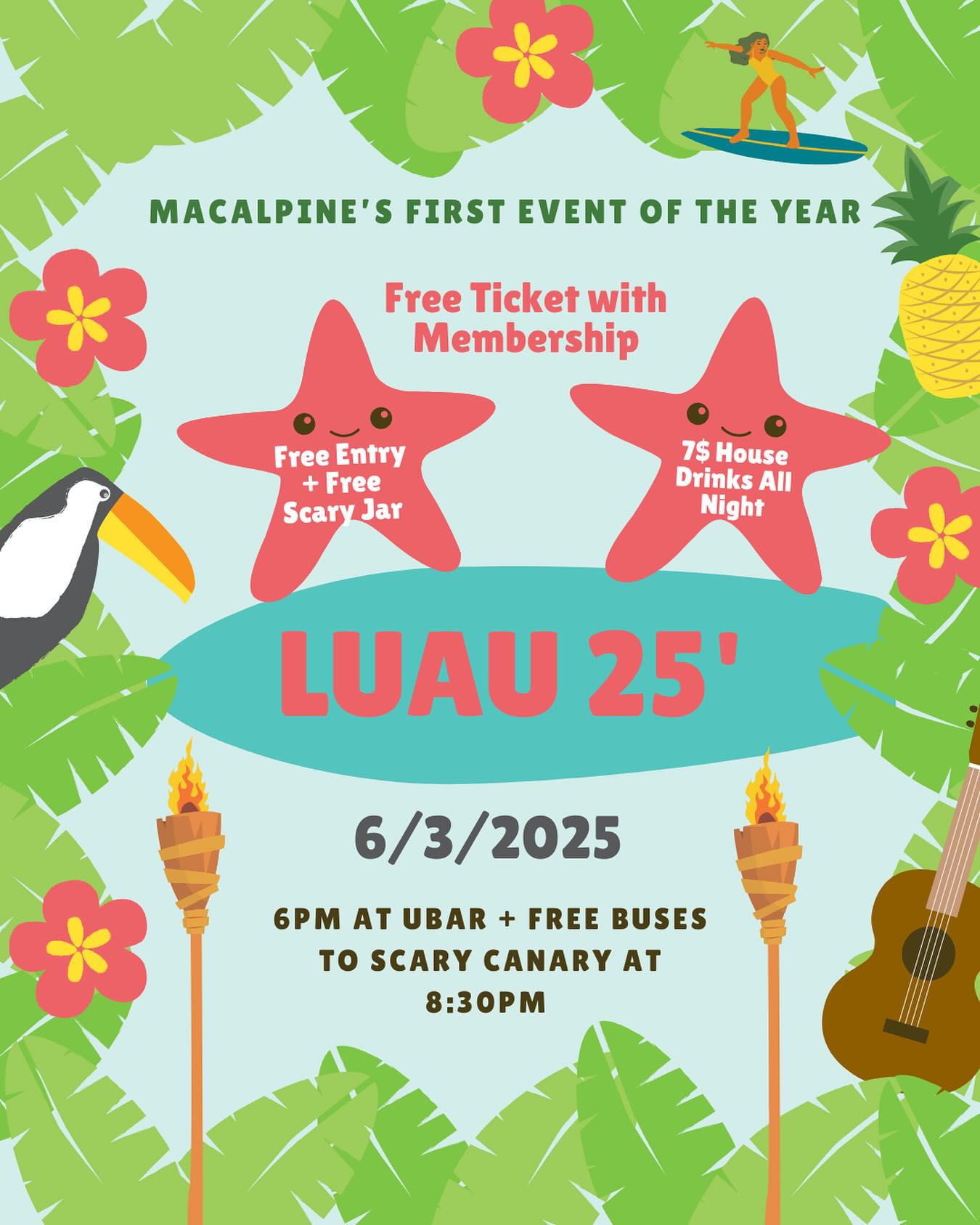 MacAlpine - ATTENTION MACALPINERS!! 🏄🏽‍♀️ Mark your calendars the ...