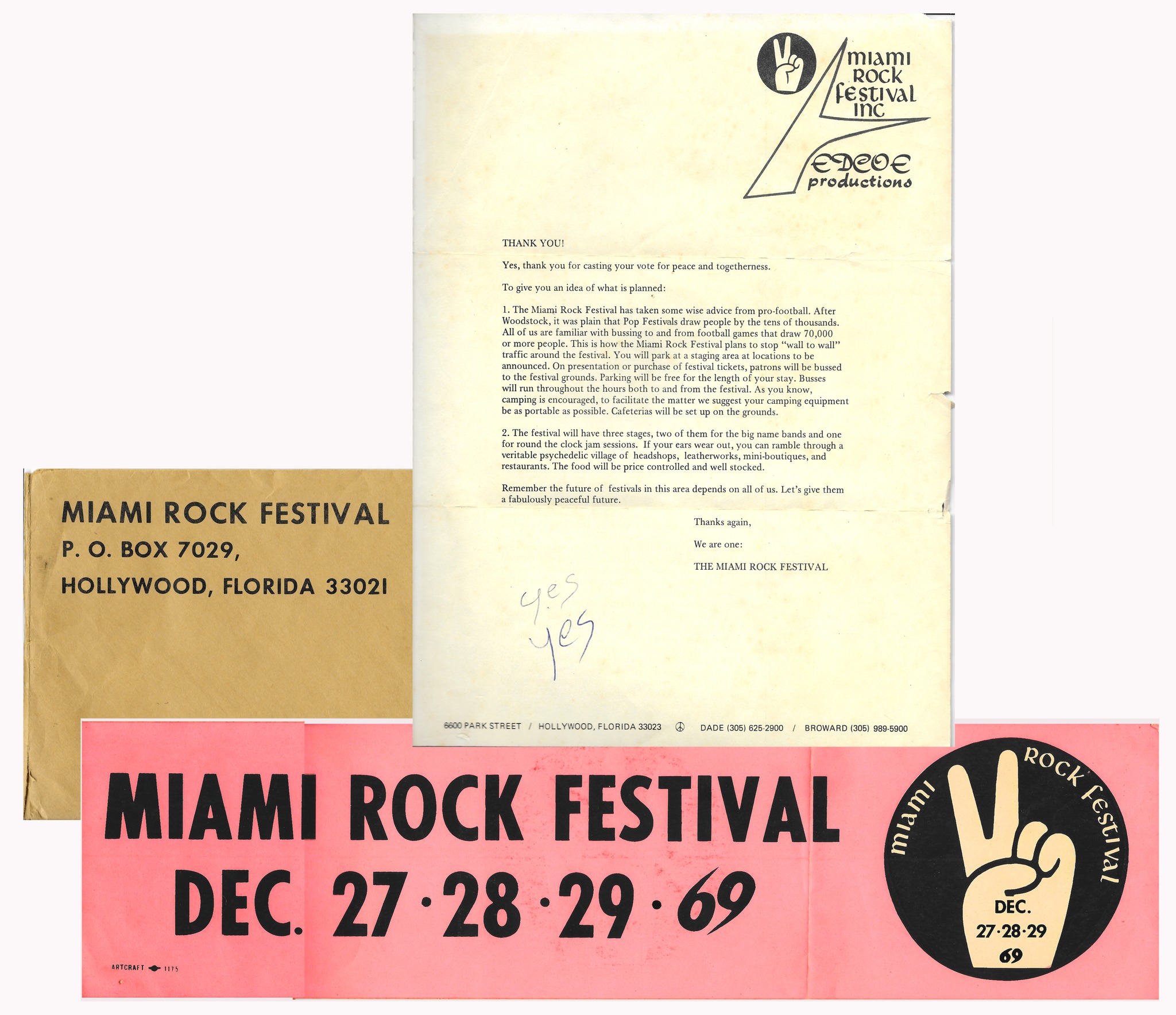 1968 Miami Pop Festival at Gulfstream Park