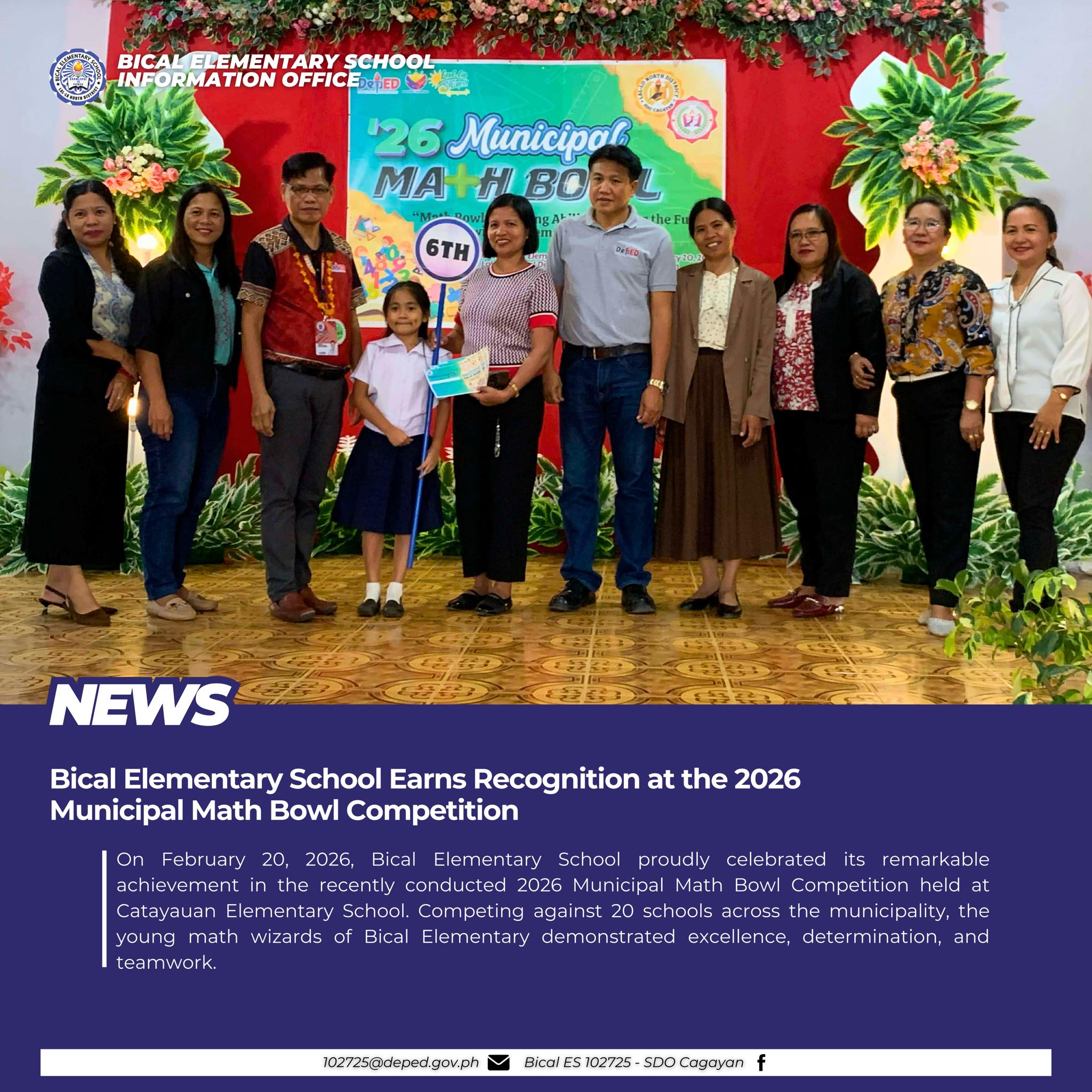 Bical Elementary School... - Bical ES 102725 - SDO Cagayan | Facebook