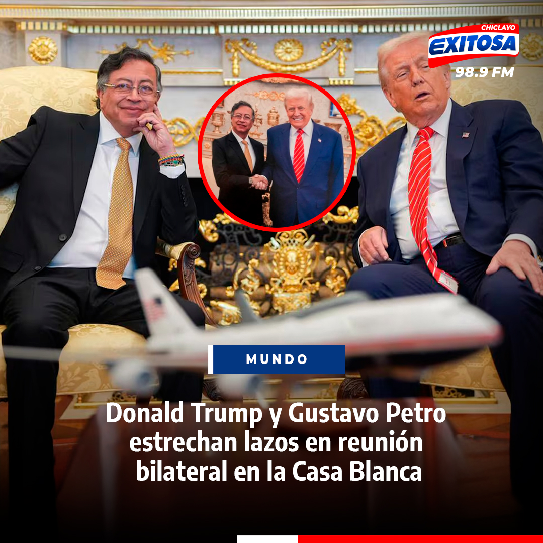 Exitosa - 🔵🔴 #ExitosaChiclayo | La reunión entre Donald Trump y Gustavo ...