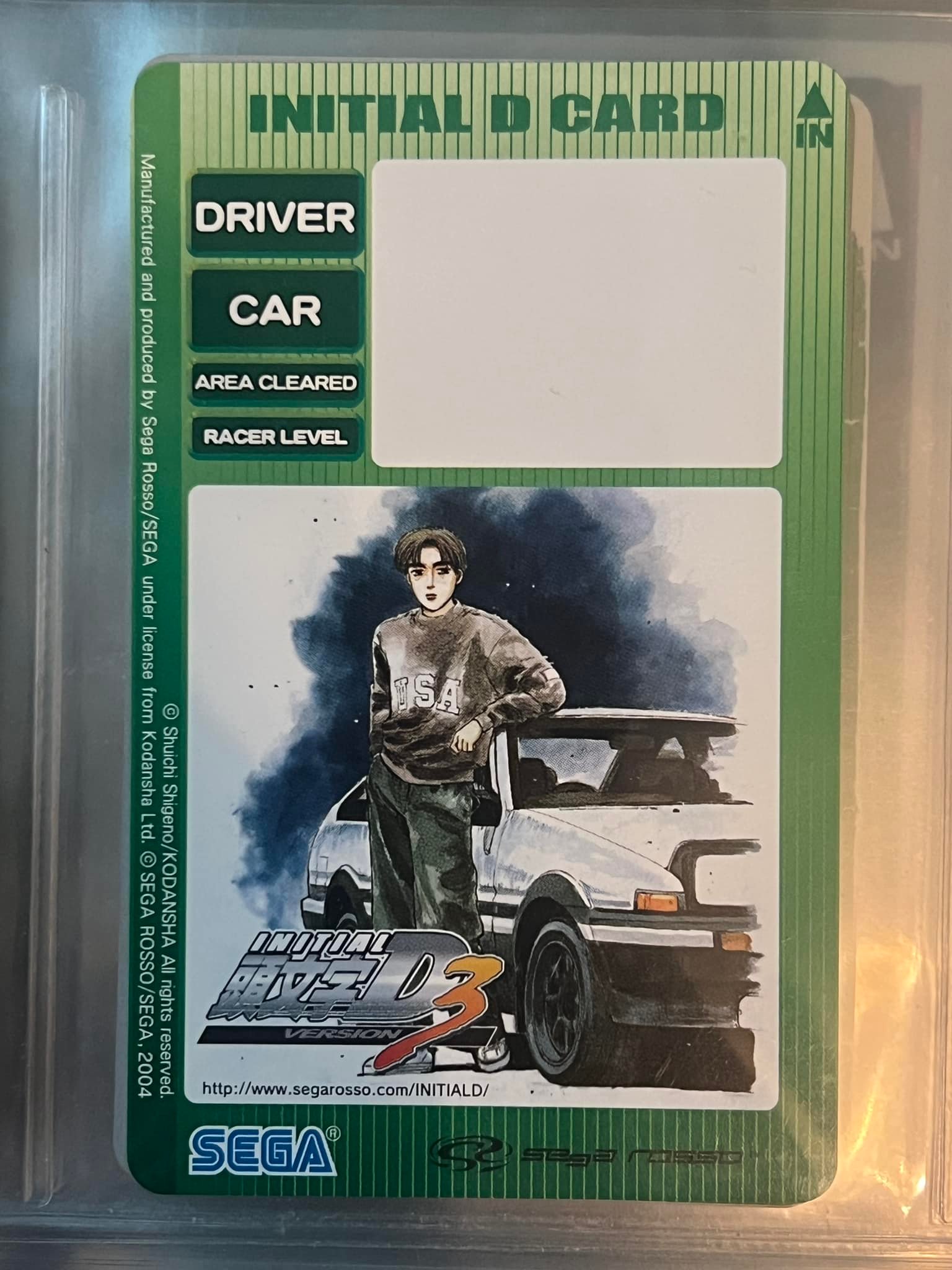 ホベルトサトシソウザ　本物サイン入り aïmoカード　イニシャルd アーケード Where to find Japanese version Initial D arcade cards?