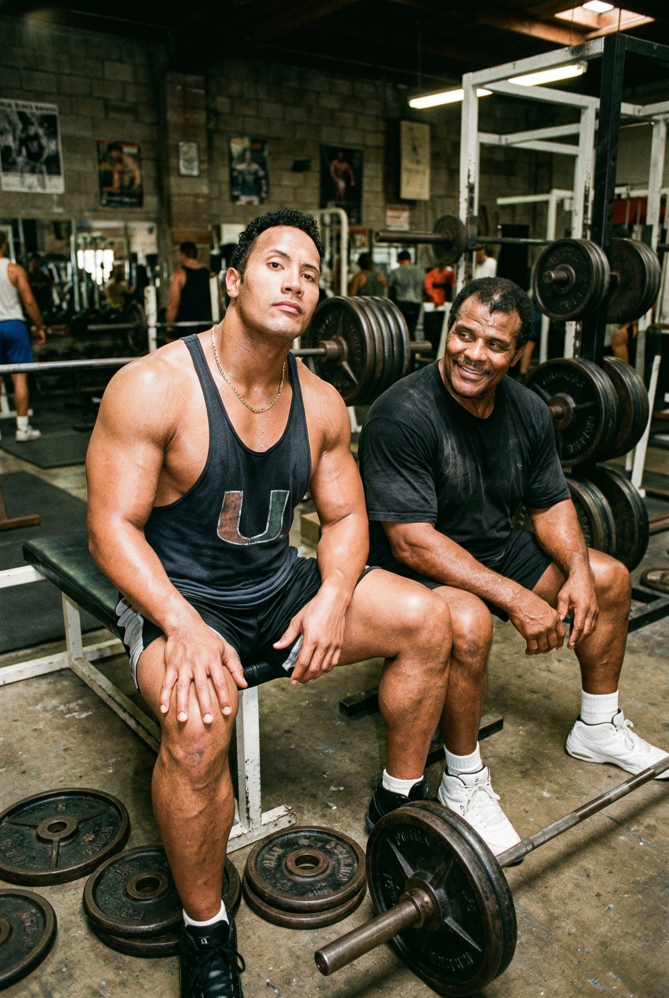 Before The People's Champion 🏋️ The Rock in 1996 still had that