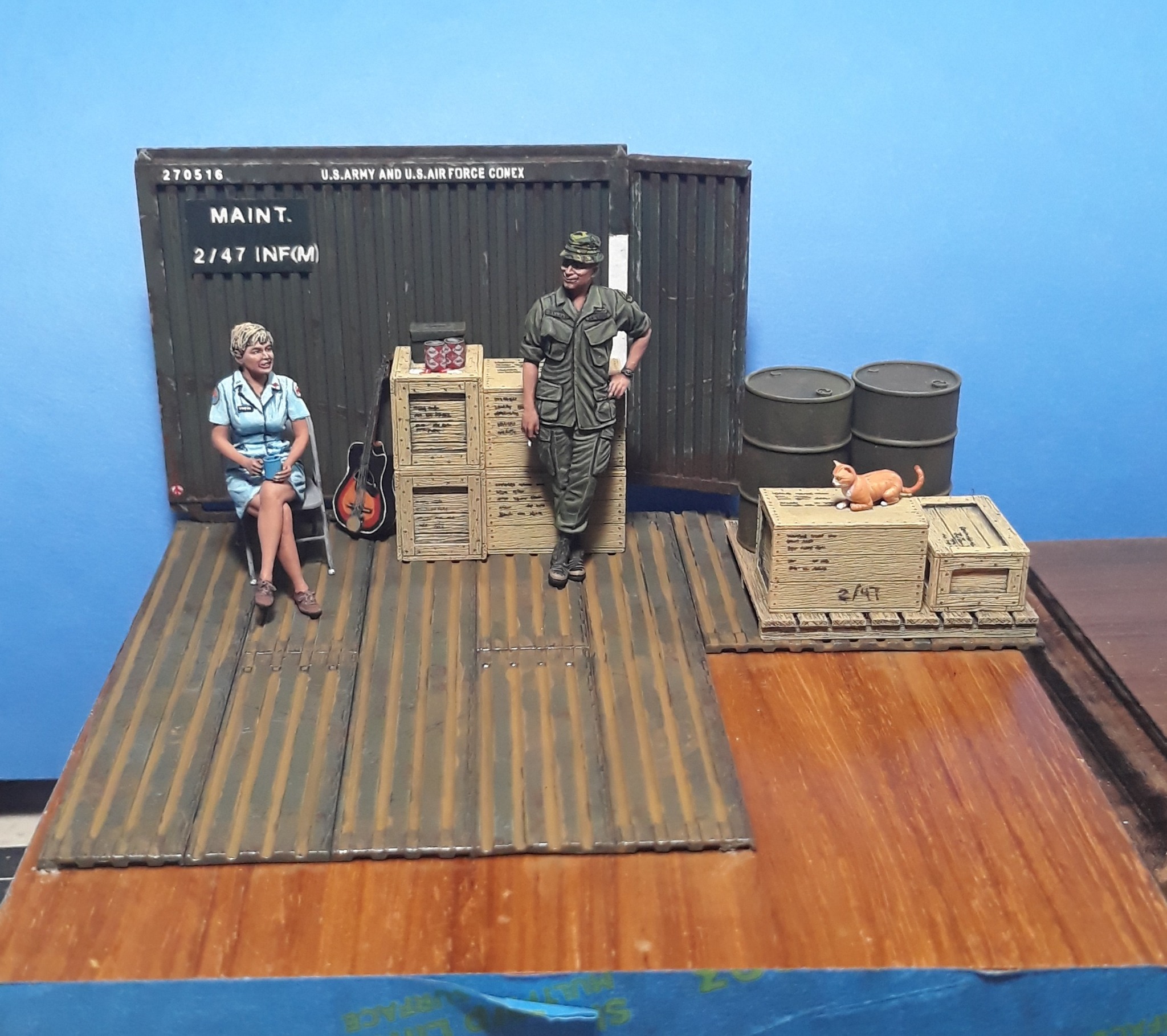 Vietnam & Indochina War Scale Models & Dioramas | Today's progress on ...