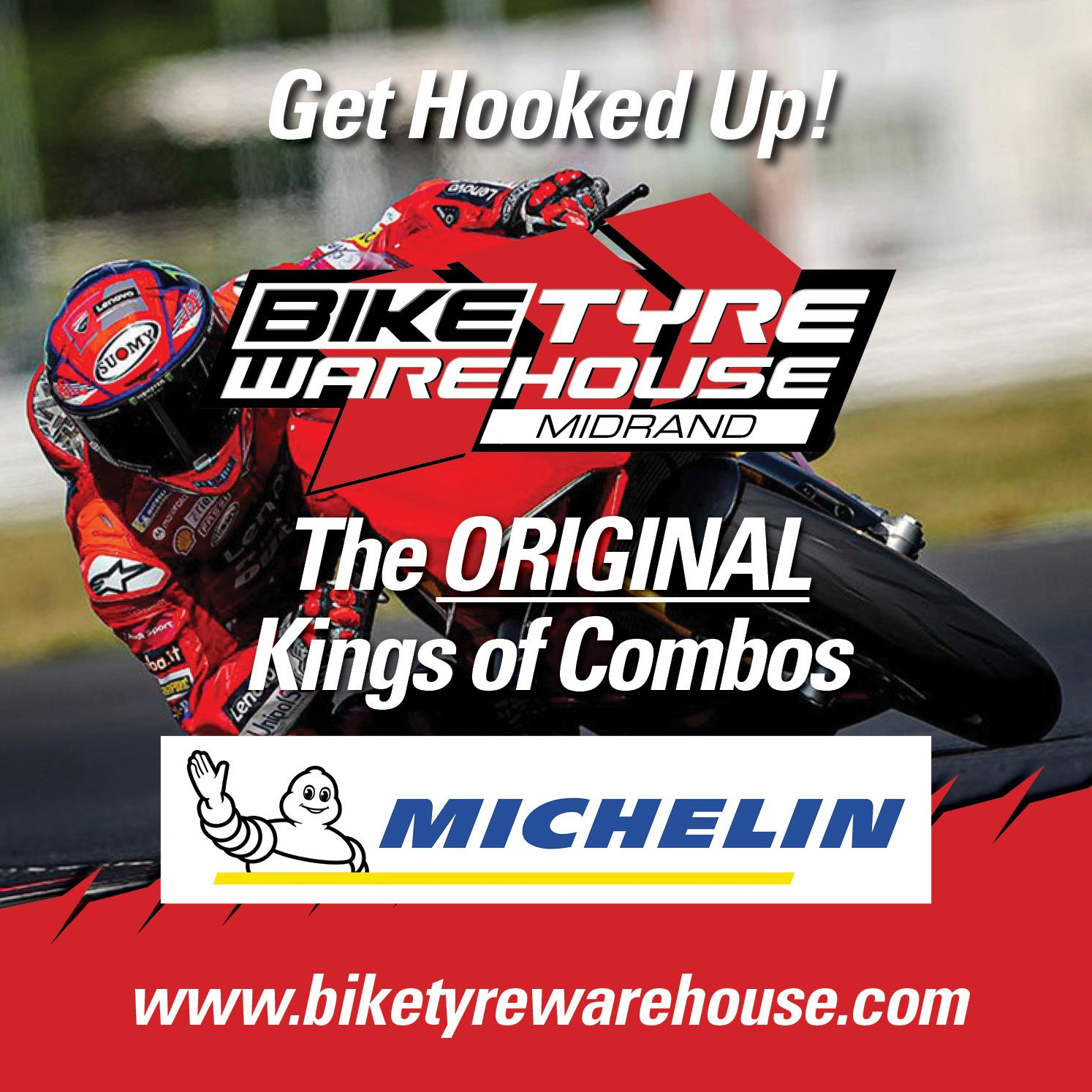 📢 Michelin February Promotion at Bike Tyre Warehouse – Instore