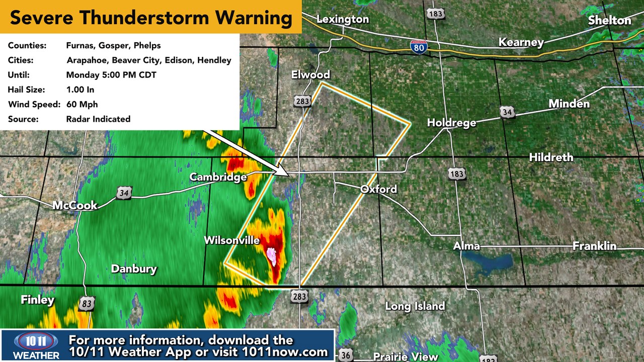 Bill Rentschler - A Severe Thunderstorm Warning has been... | Facebook