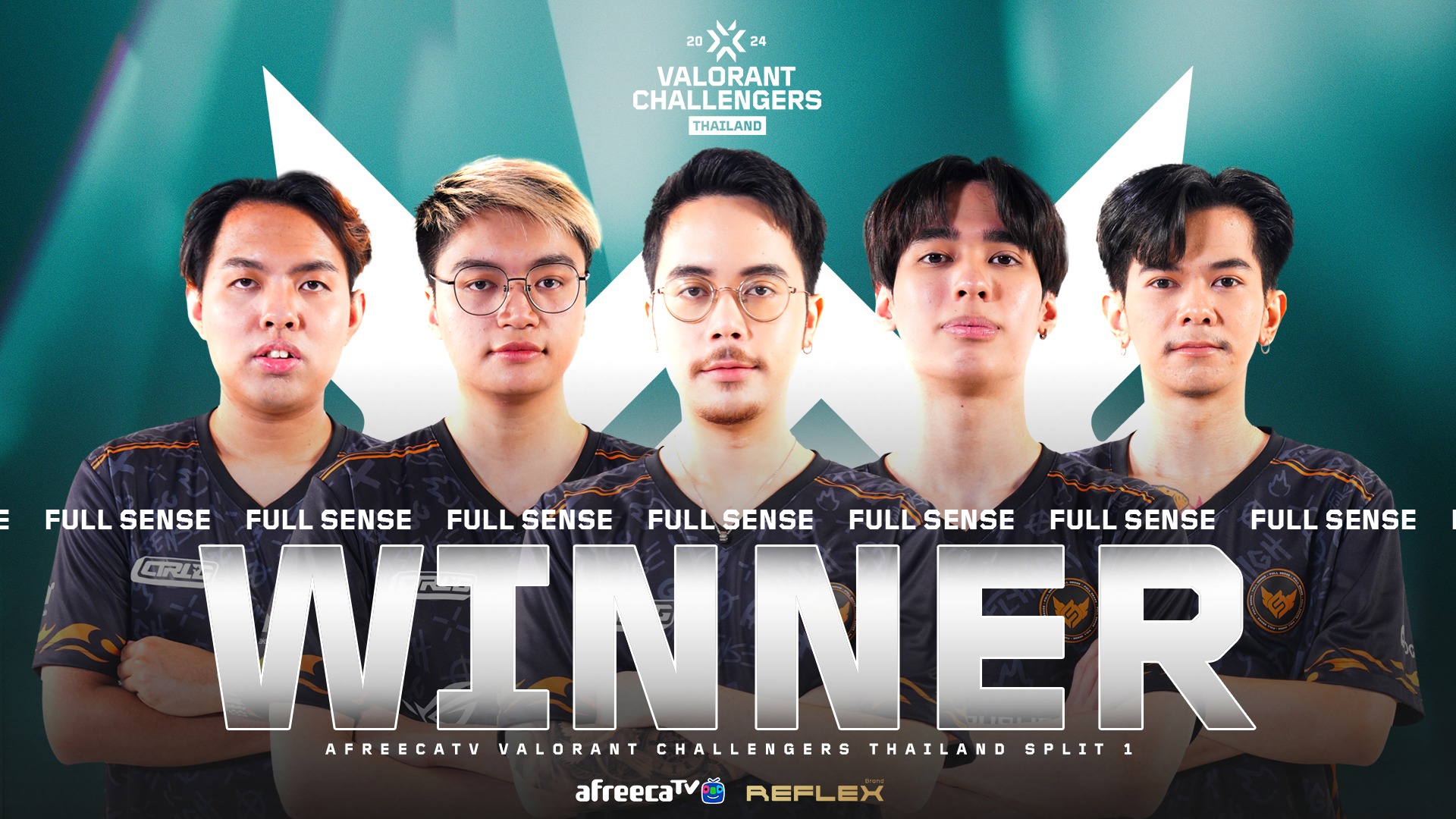 FULL SENSE is THE WINNER 🧡 #VCTTH... - AfreecaTV Thailand | Facebook
