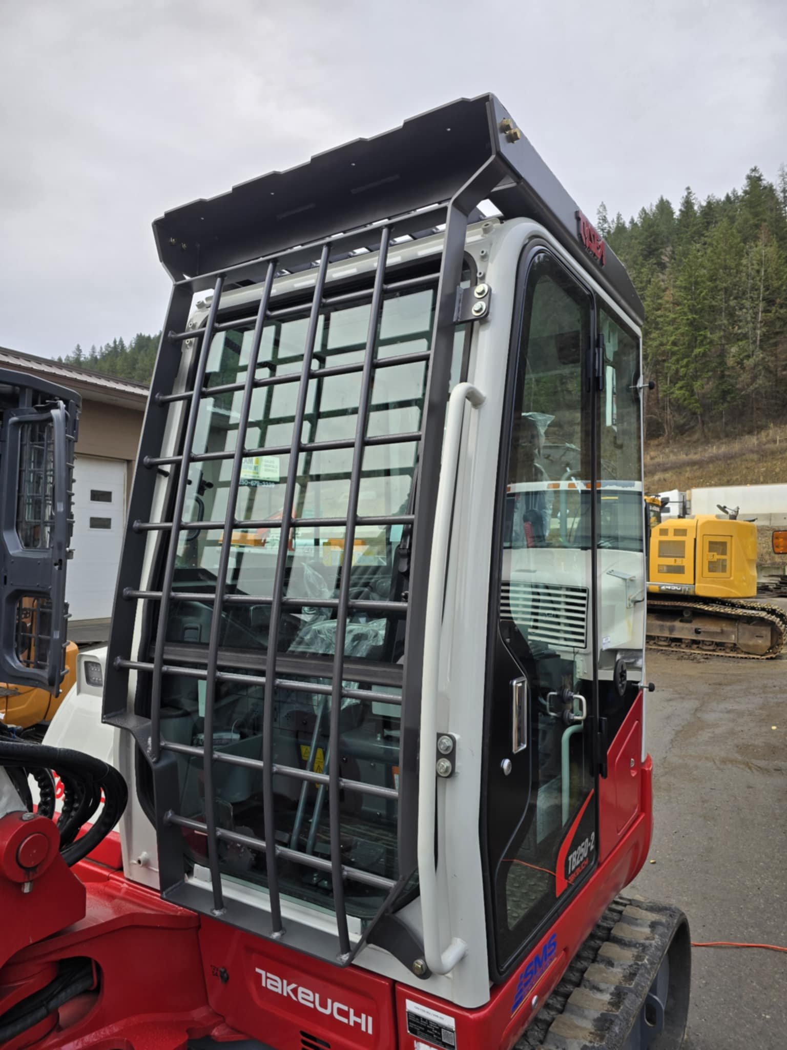 Excavator FOG (Falling Object Guards) - Mini Excavators - Commercial ...
