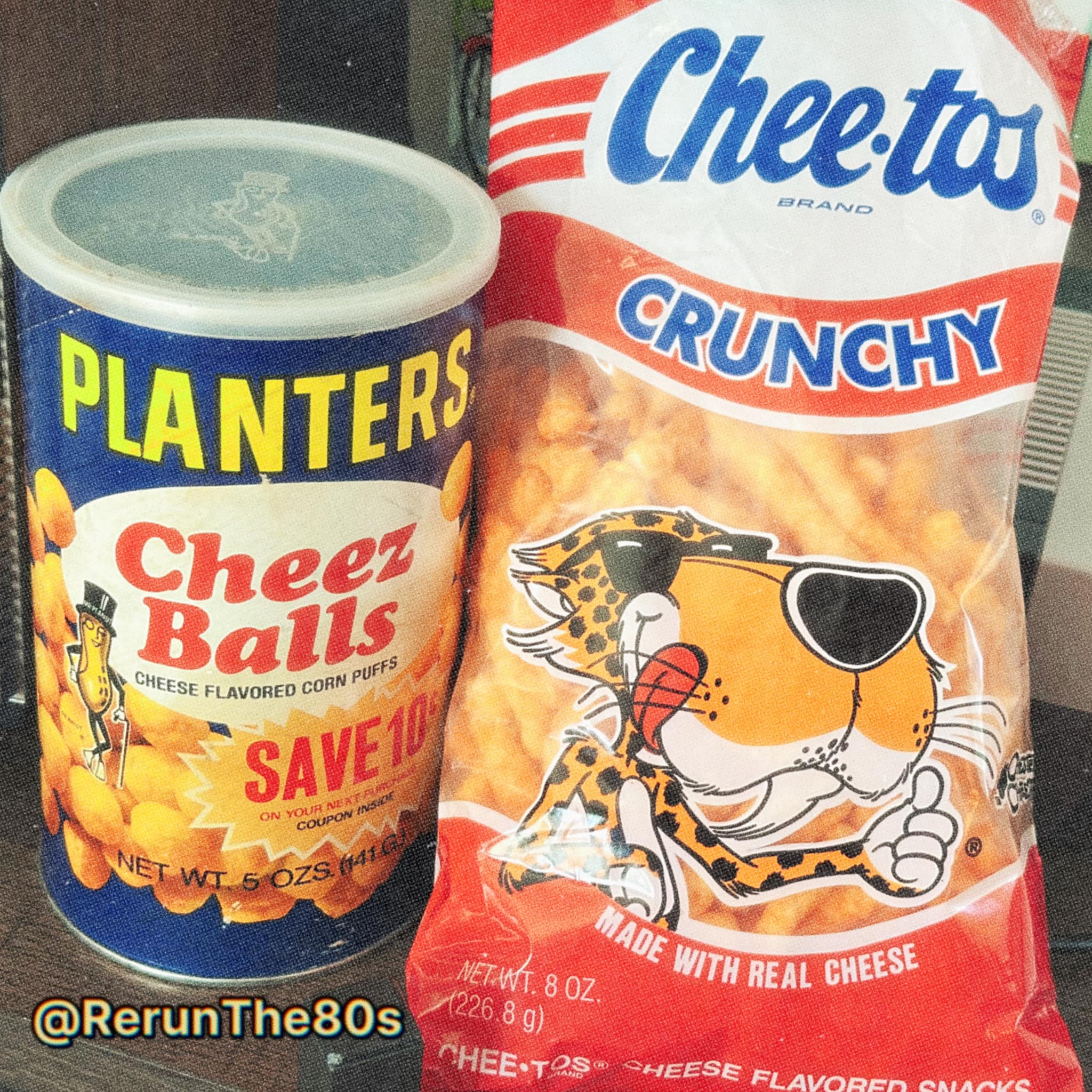 Rerun The 80s - Cheez Balls or Cheetos? | Facebook