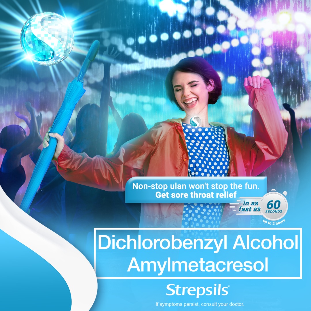 Strepsils - Sore throat + non-stop ulan + partying = a NEED for fast ...