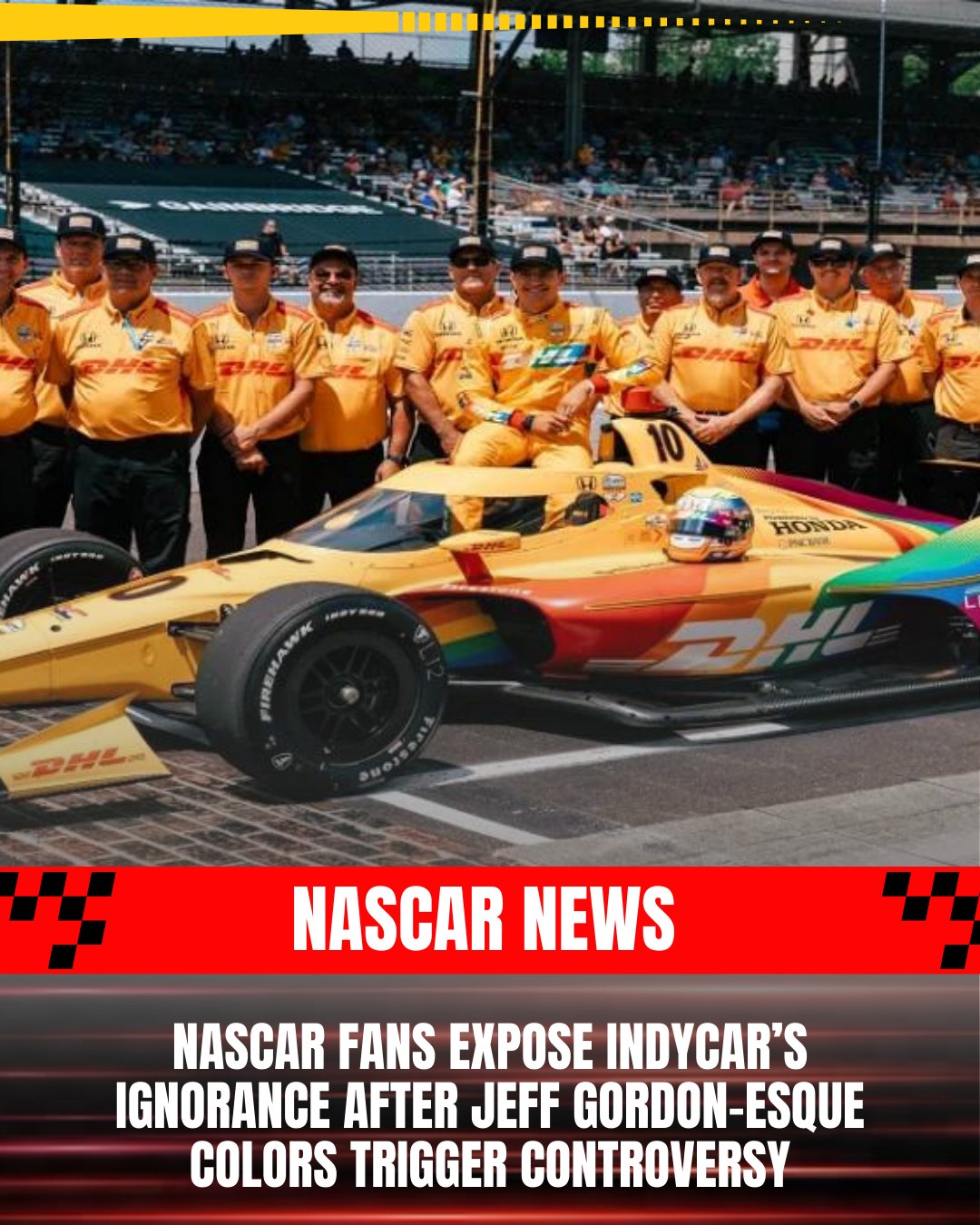 Nascars - NASCAR Fans Call Out IndyCar's Ignorance Over Jeff Gordon ...