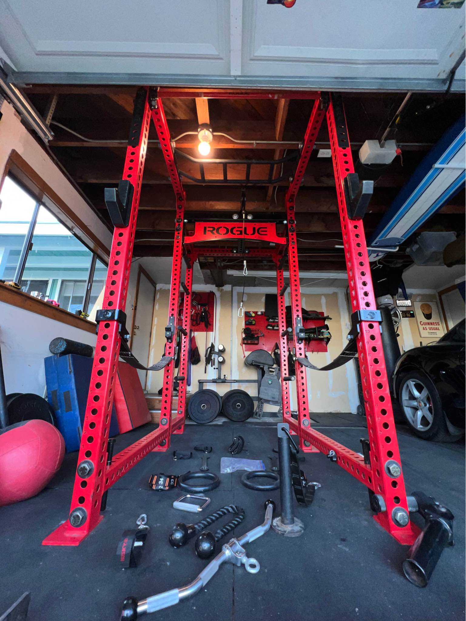 ROGUE FITNESS RM-6 MONSTER RACK 2.0 AND ENTIRE SAN DIEGO HOME GYM! (See ...