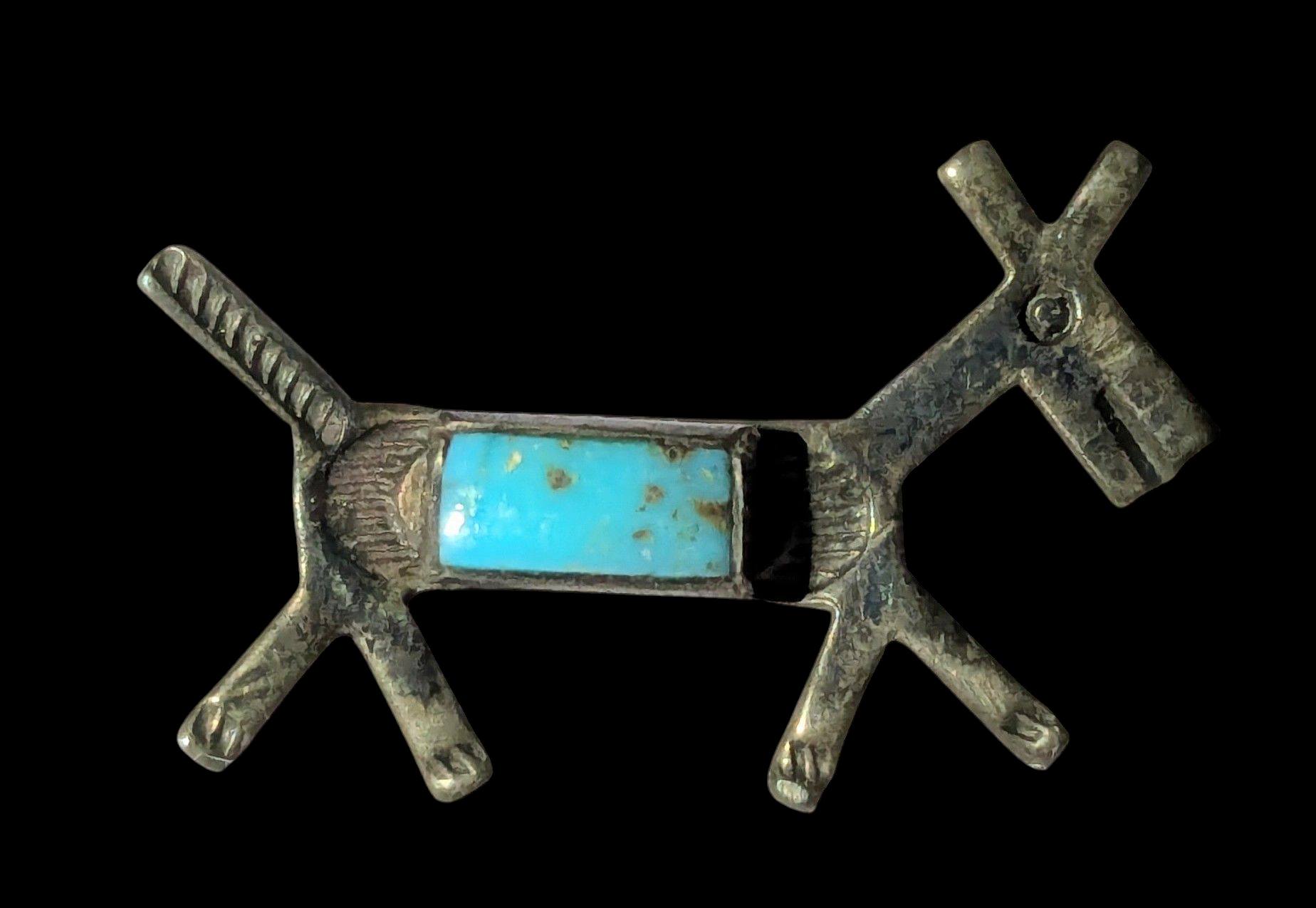 C Clasp Horse Brooch Rarity and Fred Harvey Jewelry