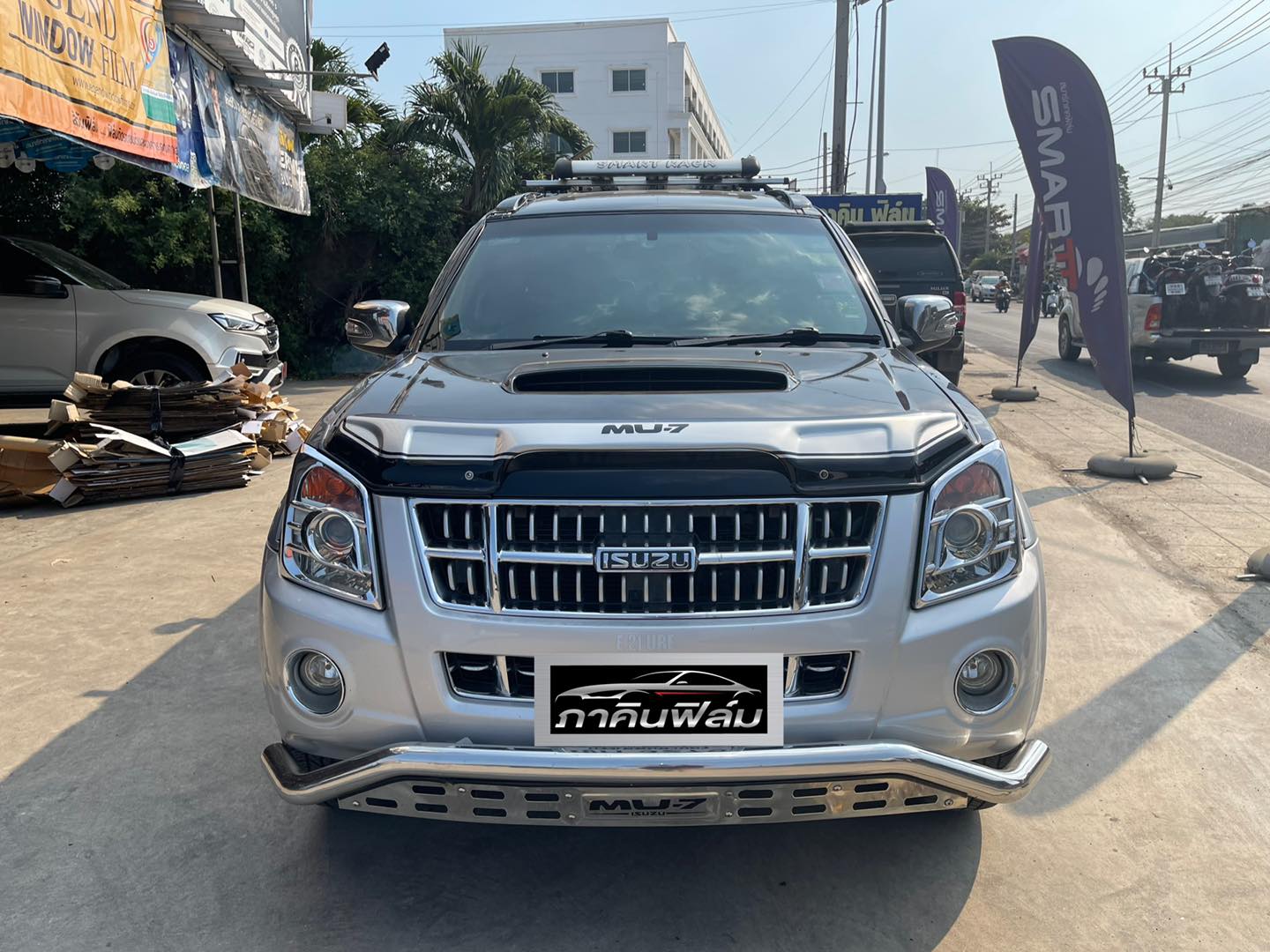 🚘 Isuzu mu-7 | เปลี่ยนฟิล์มกันความร้อนใหม่ รอบคัน บานหน้า ลง ไฮคูล ...