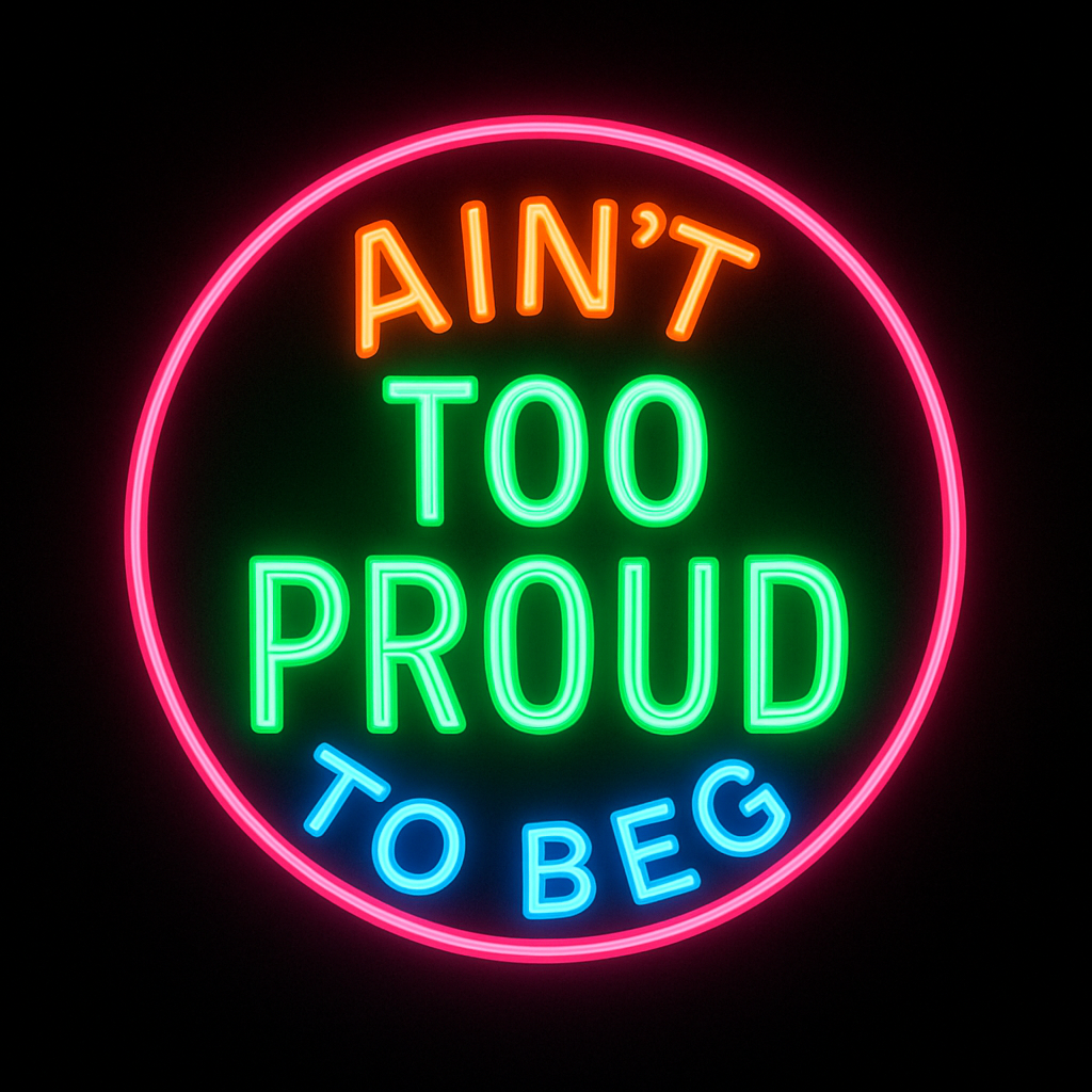 AINT TOO PROUD TO BEG | Facebook