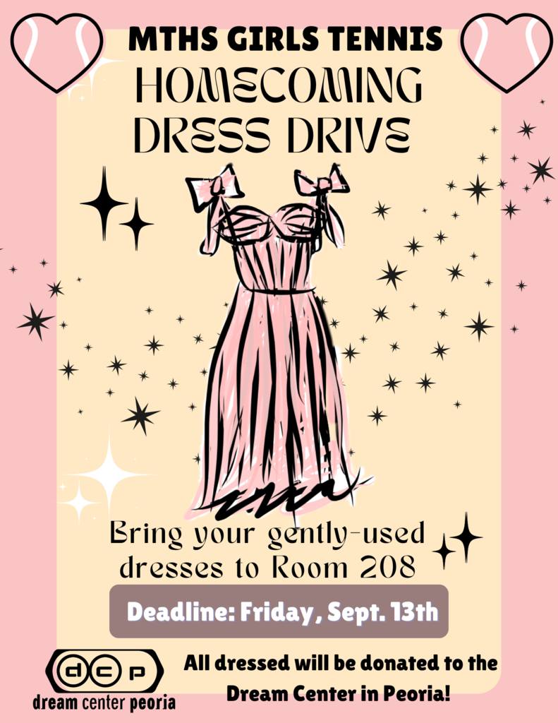 homecoming dresses in peoria MTHS dress drive for Dream Center ONLINE EXCLUSIVE