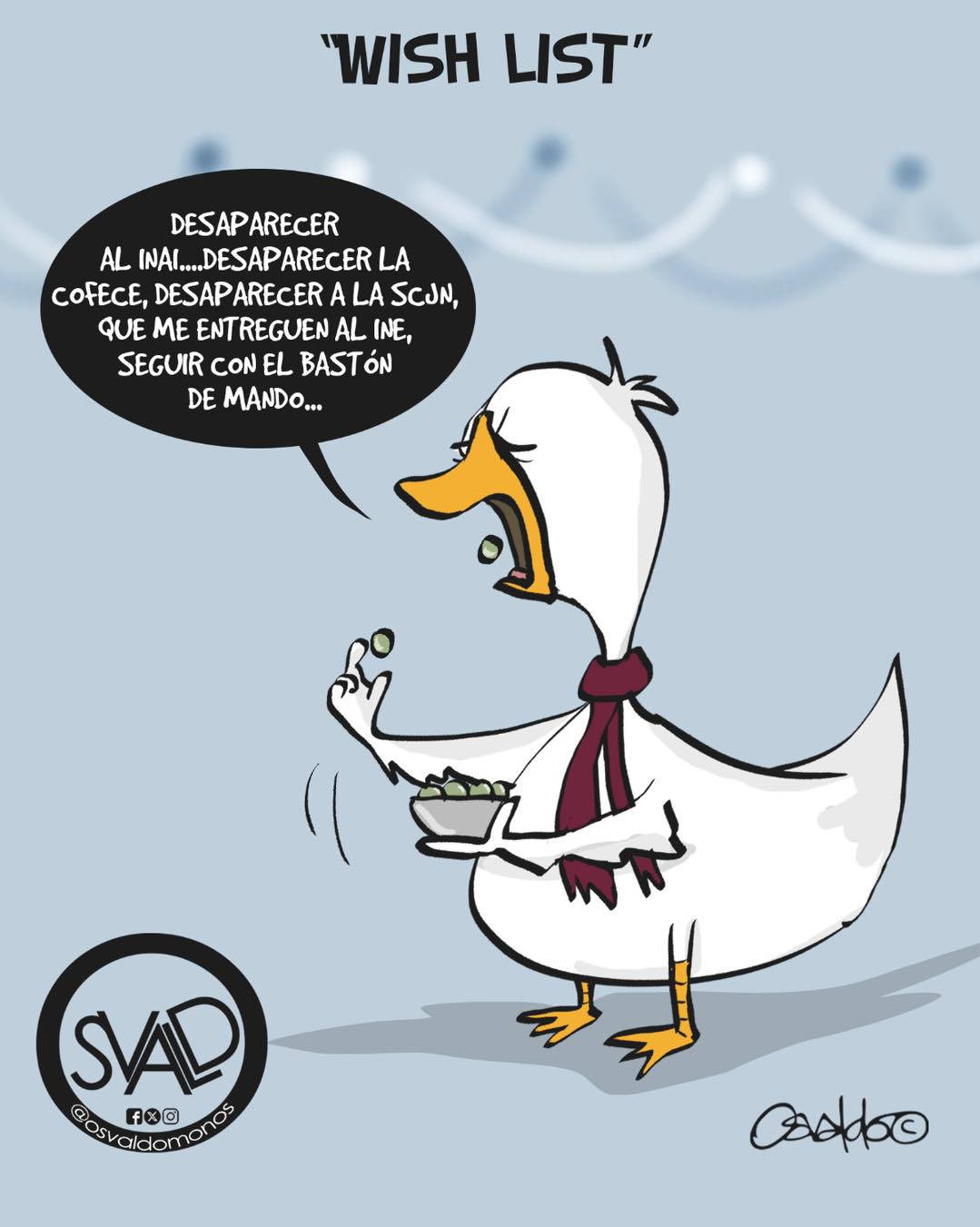 OsvaldoMonos - Dicen que desde hoy comenzó a practicar el...