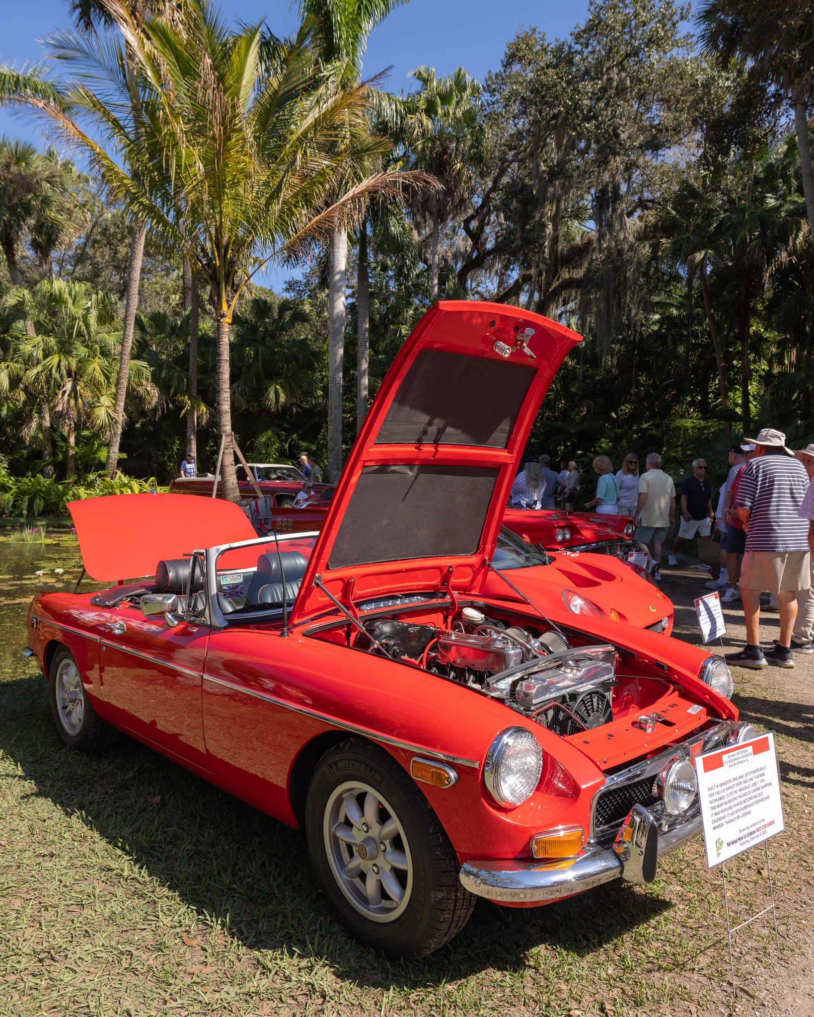 McKee Botanical Garden's 16th annual motor car exhibition
