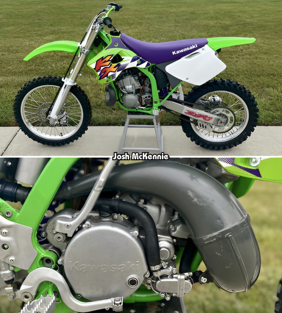 1997 Kawasaki KX250 motocross bike specifications
