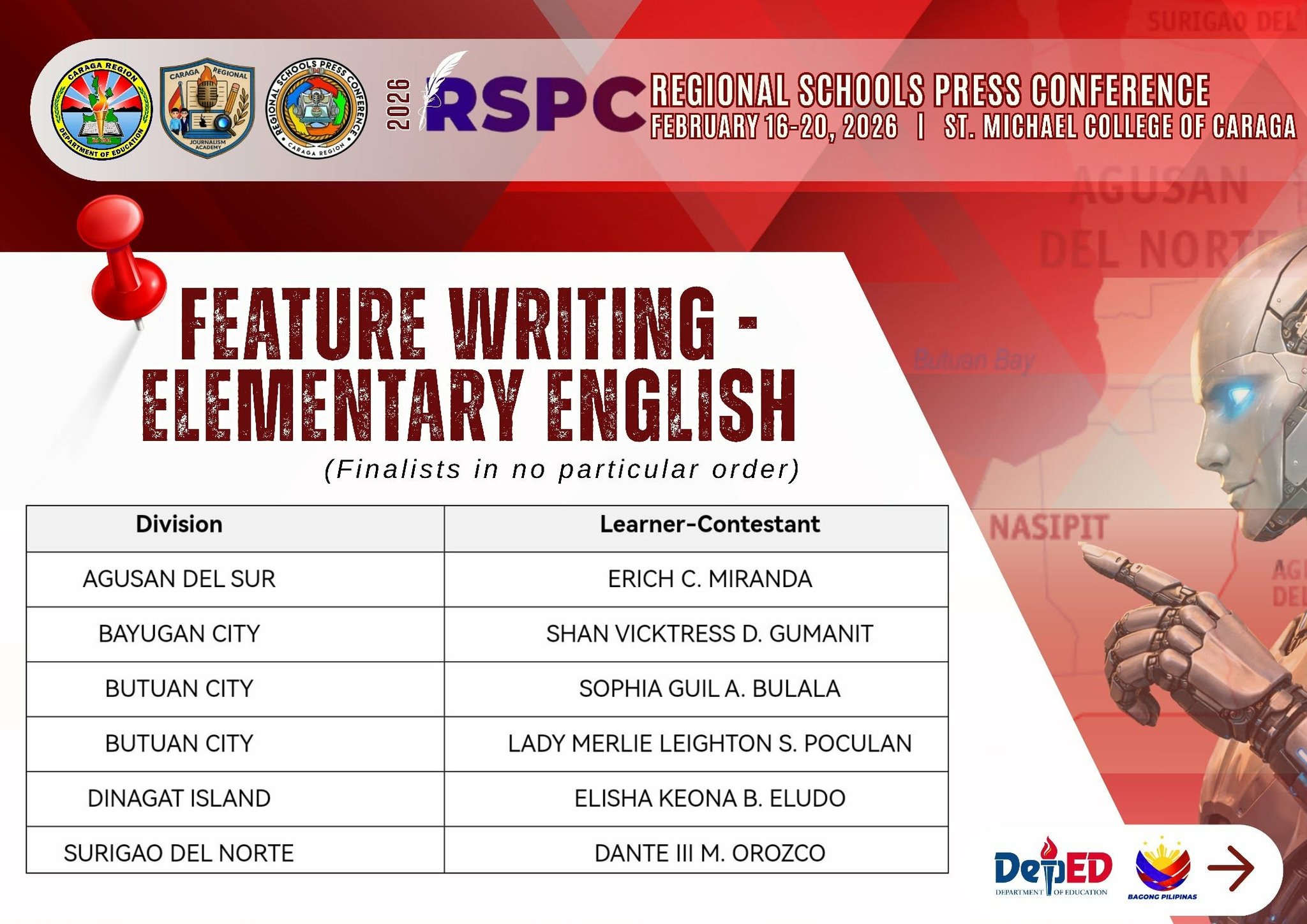 DepEd Caraga Region added a new photo. - DepEd Caraga Region