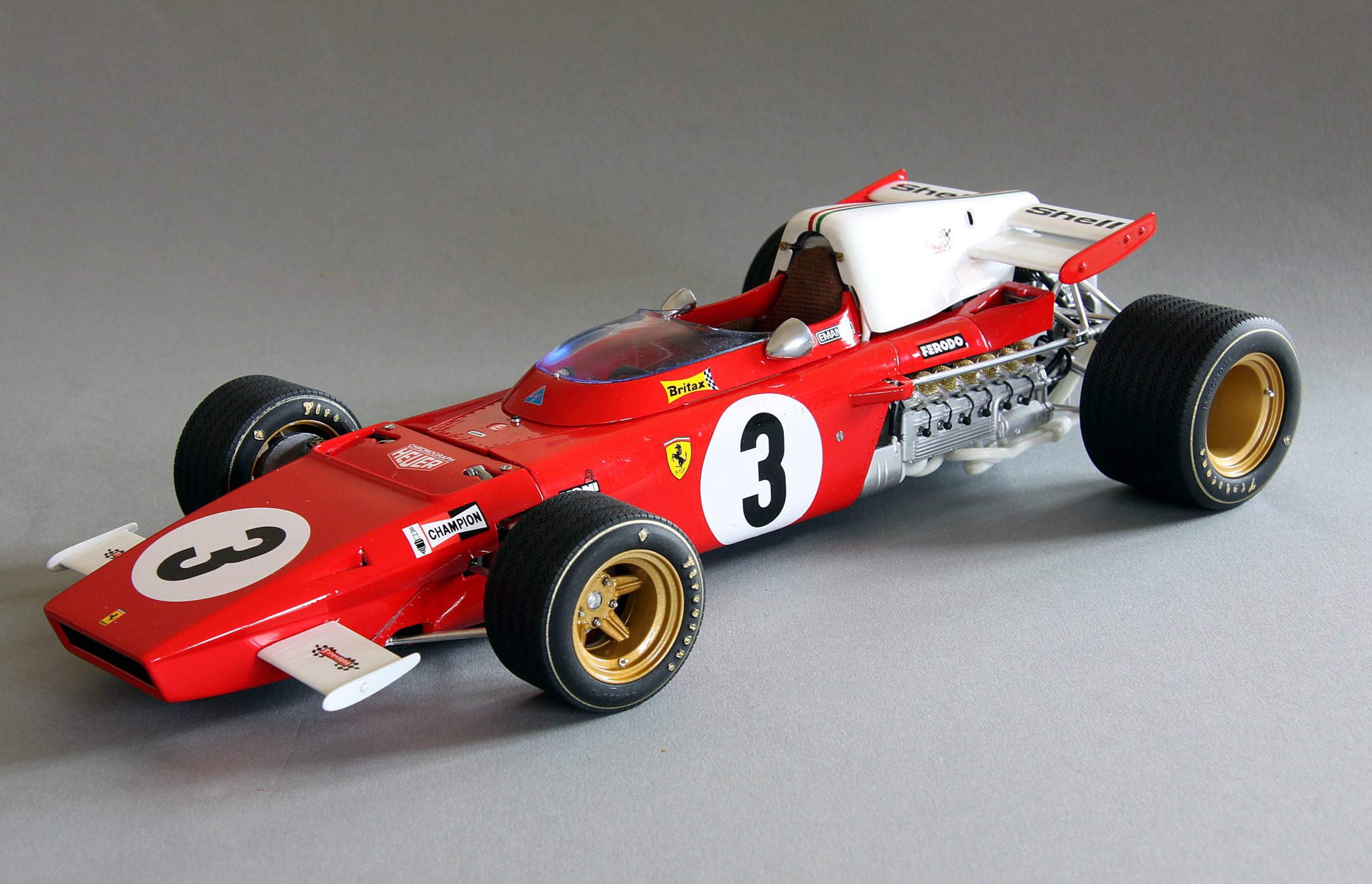 プロター　1/12 Ferrari 312 B2 未開封 プロター 1/12 Ferrari 312 B2 未開封 Model F1 Kit Build Protar 1/12