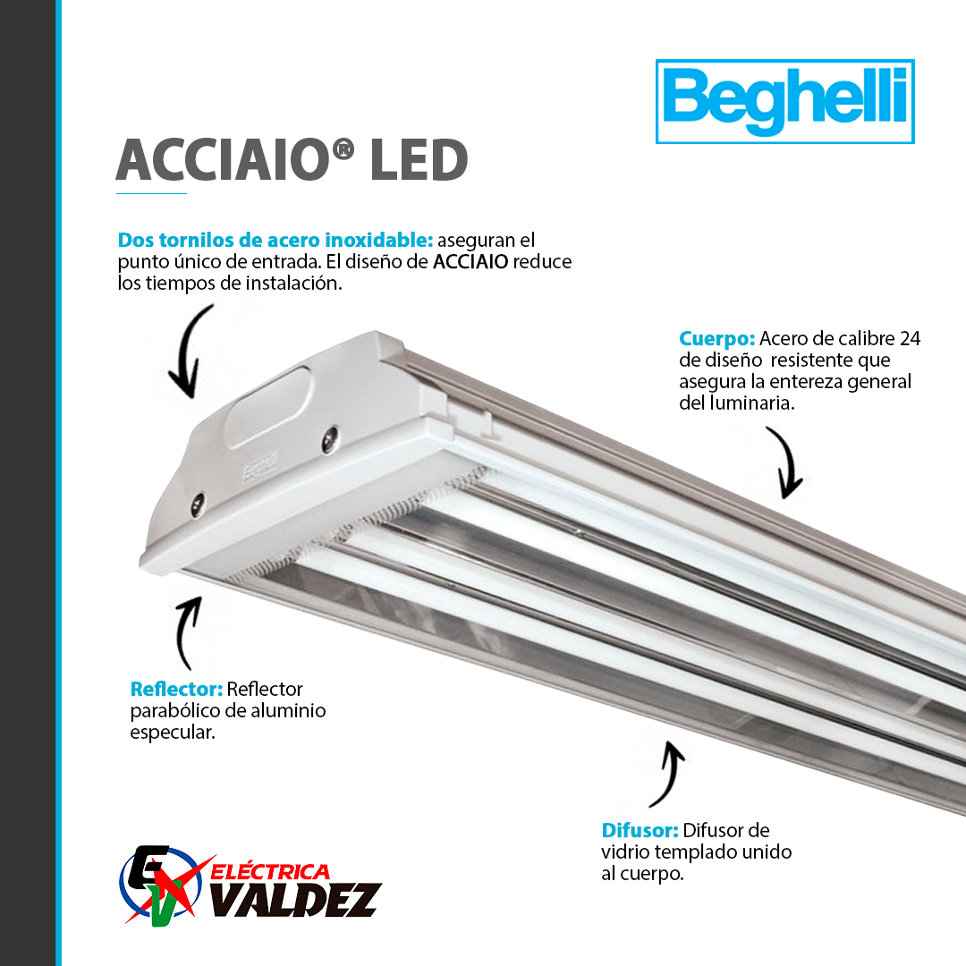 El luminario de Beghelli, apto para... - ELÉCTRICA VALDEZ | Facebook