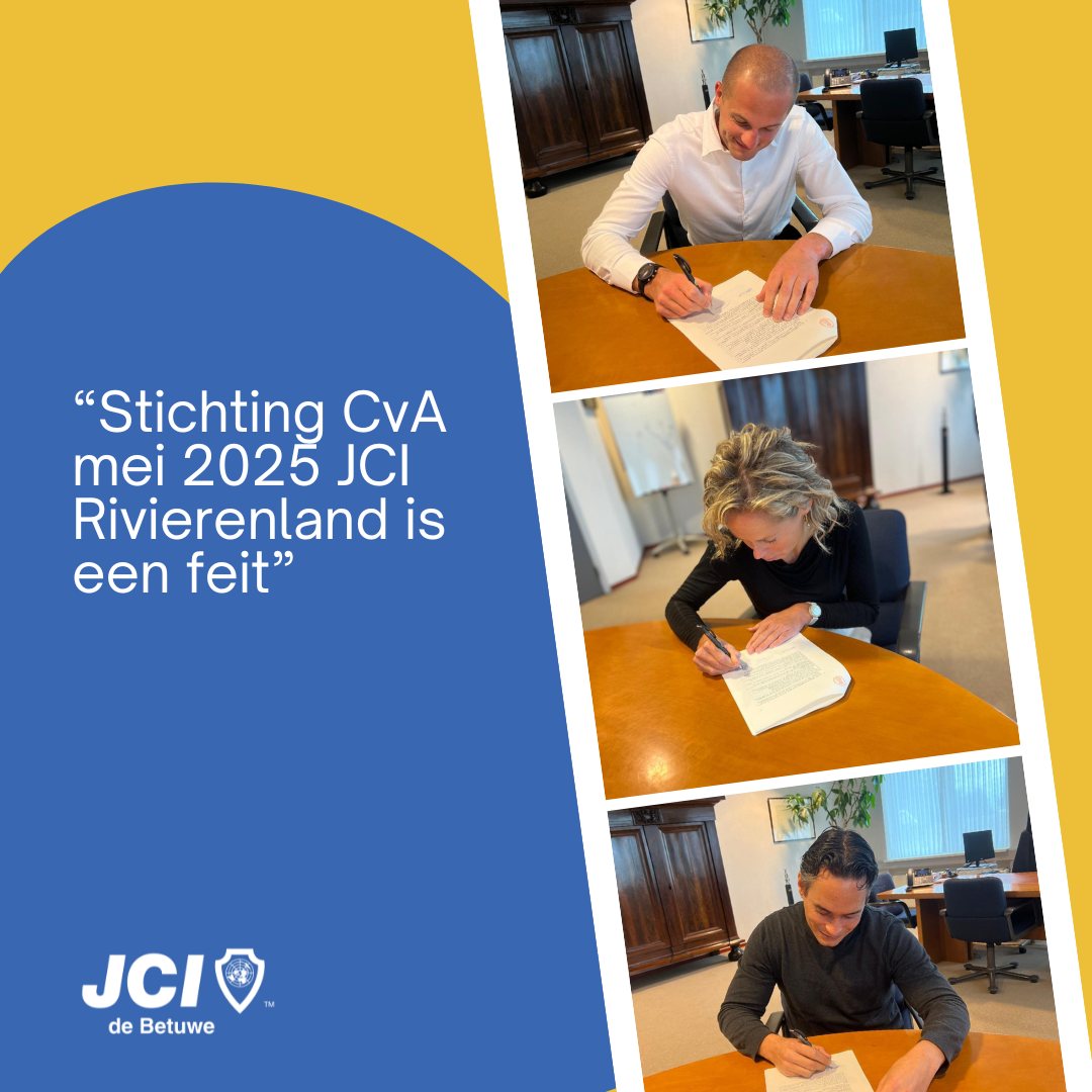 🎉 Een feestelijk moment voor JCI de... - JCI Rivierenland | Facebook
