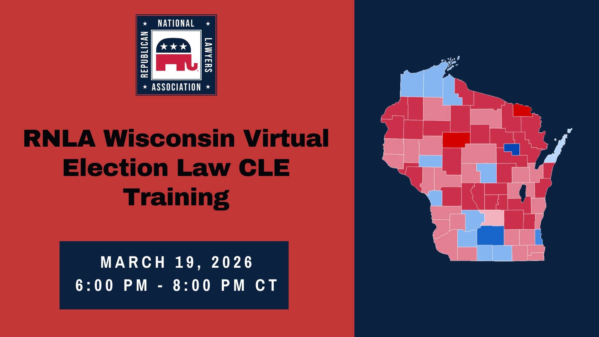 RNLA Wisconsin Virtual Election Law CLE Training