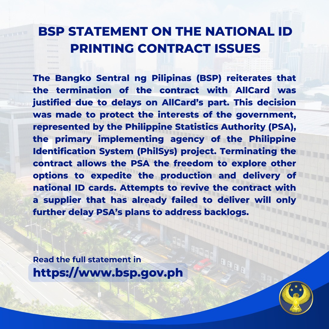 BSP statement on the... - Bangko Sentral ng Pilipinas