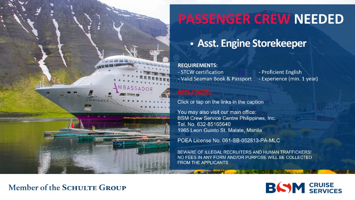 BSM Crew Service... - BSM Crew Service Centre Phils., Inc.
