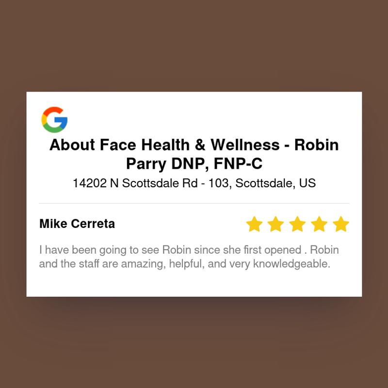 About Face Health & Wellness - Robin Parry DNP, FNP-C | Scottsdale AZ