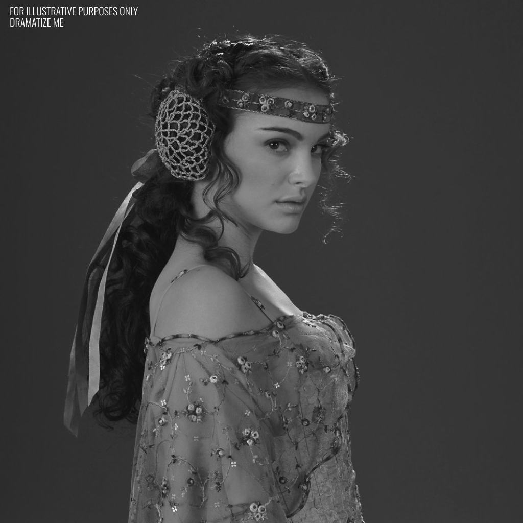 Star Wars Attack Of The Clones Padme Amidala Poster - Natalie Portman 2002 Reproduction 1 thumbnail image