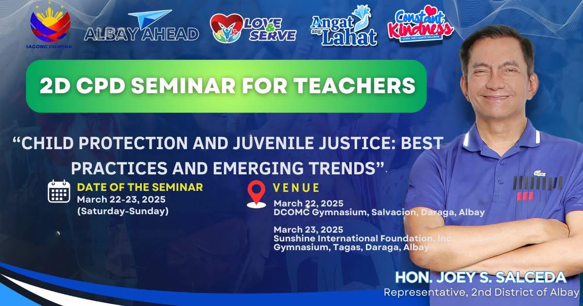 Mayor Jesciel Richard - HEADS UP EDUCATORS OF 2D!📣 THE 2ND ...