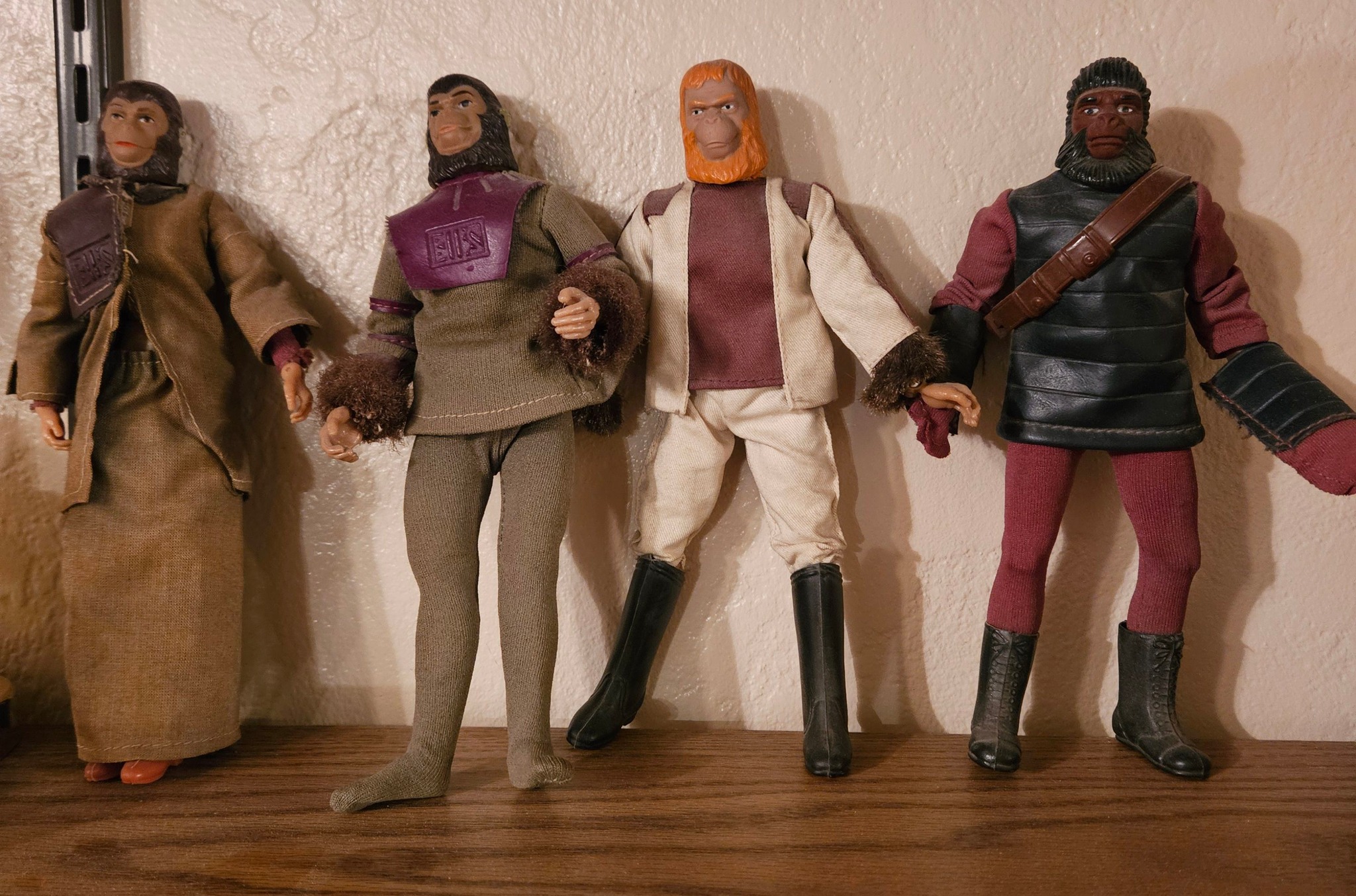 My 'Planet of the Apes' action figures from 1974.