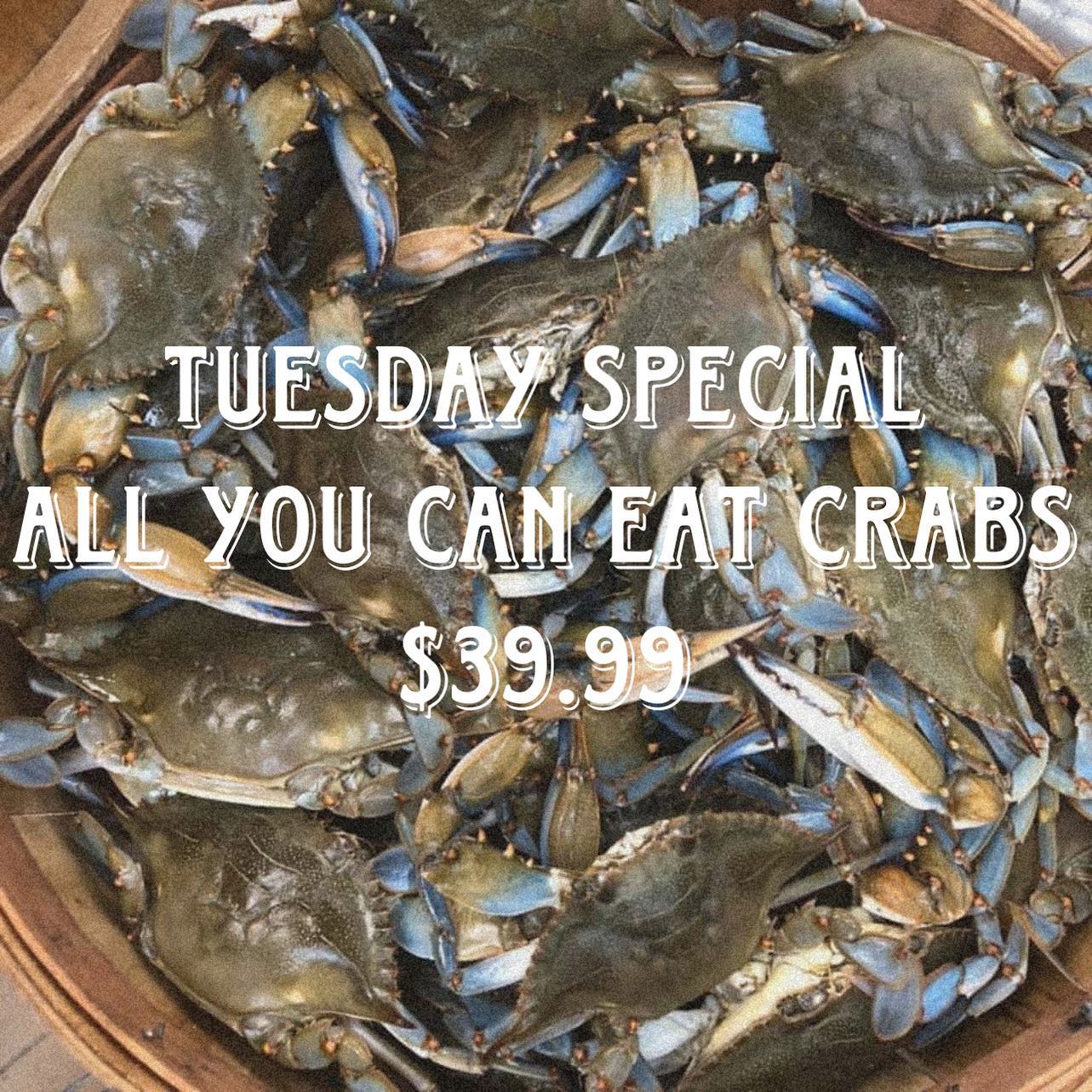 Madonna - All You Can Eat Crabs Today $39.99 🦀 #tuesdayspecial # ...